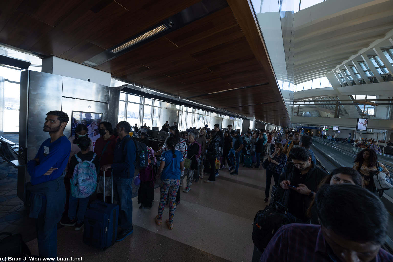 Emirates and LAX do an admirable job boarding so many people.