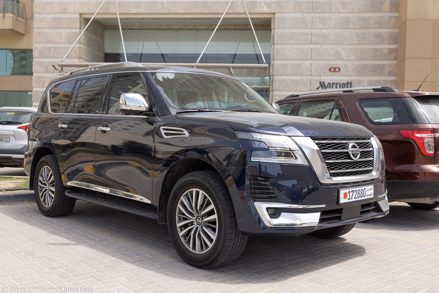 Nissan Patrol is a very, very popular vehicle in the Middle East, unlike back home where it's decidedly unloved (as the QX80/Armada).