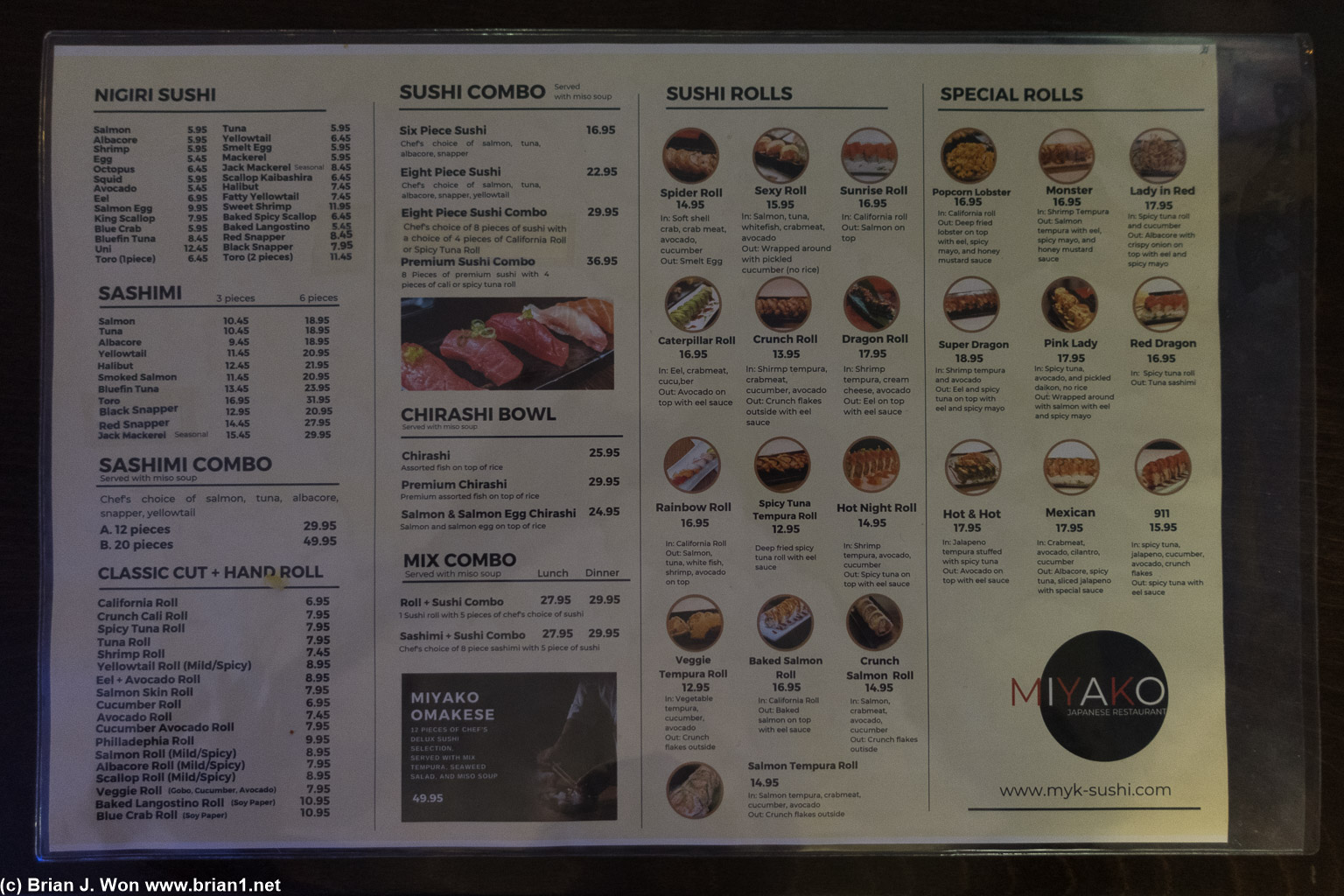 Menu.