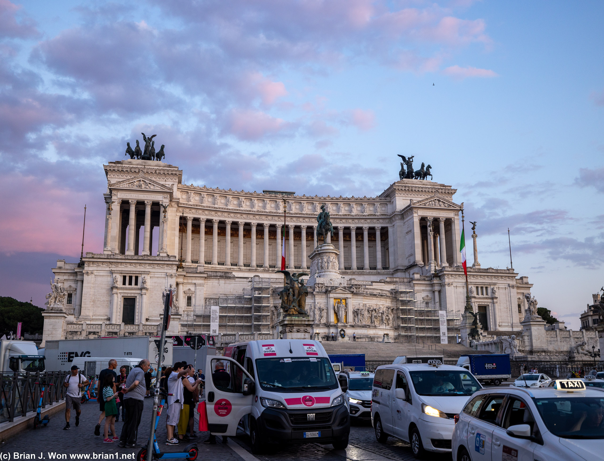 Monument to Victor Emmanuel II.