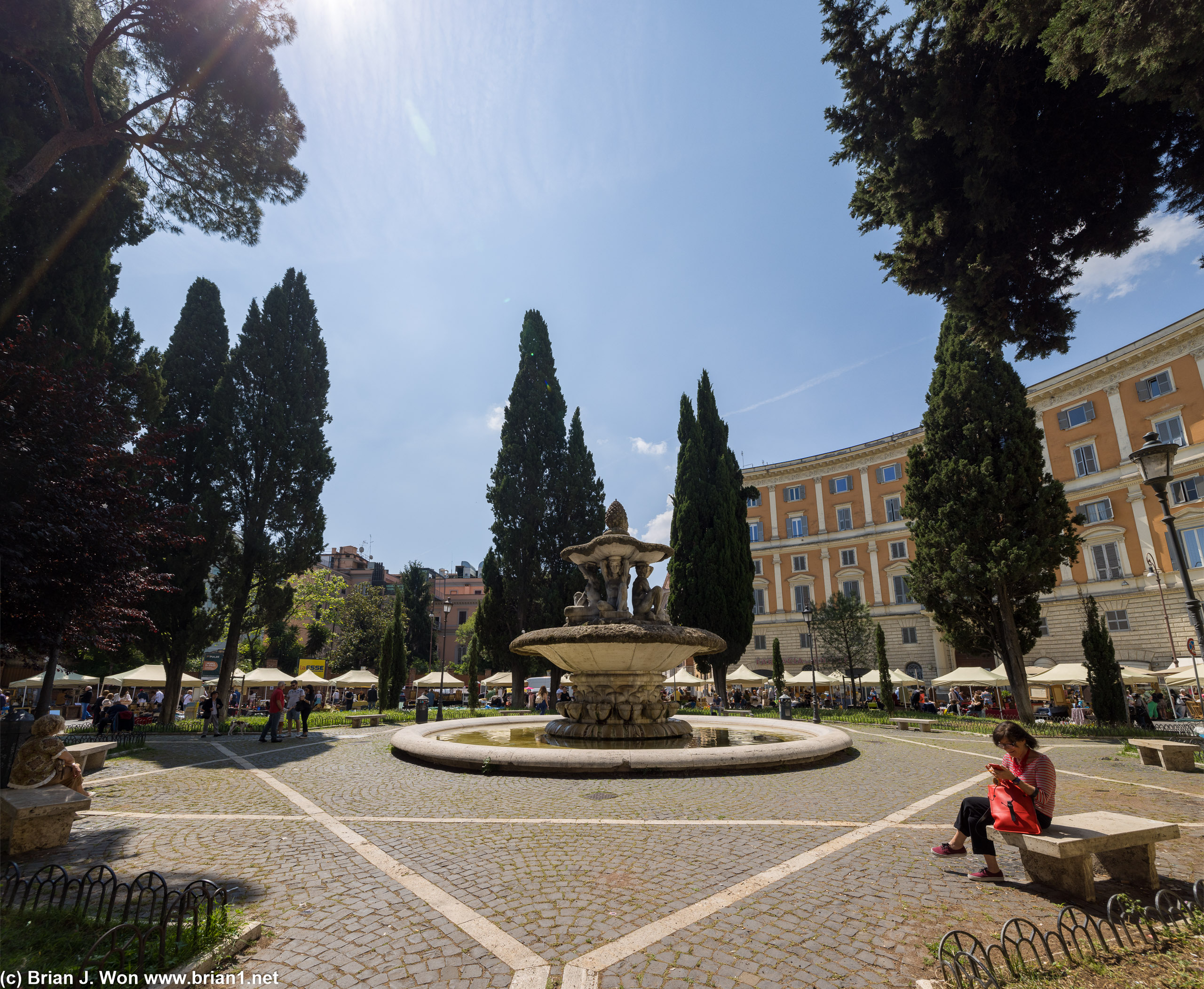 Piazza dei Quiriti.