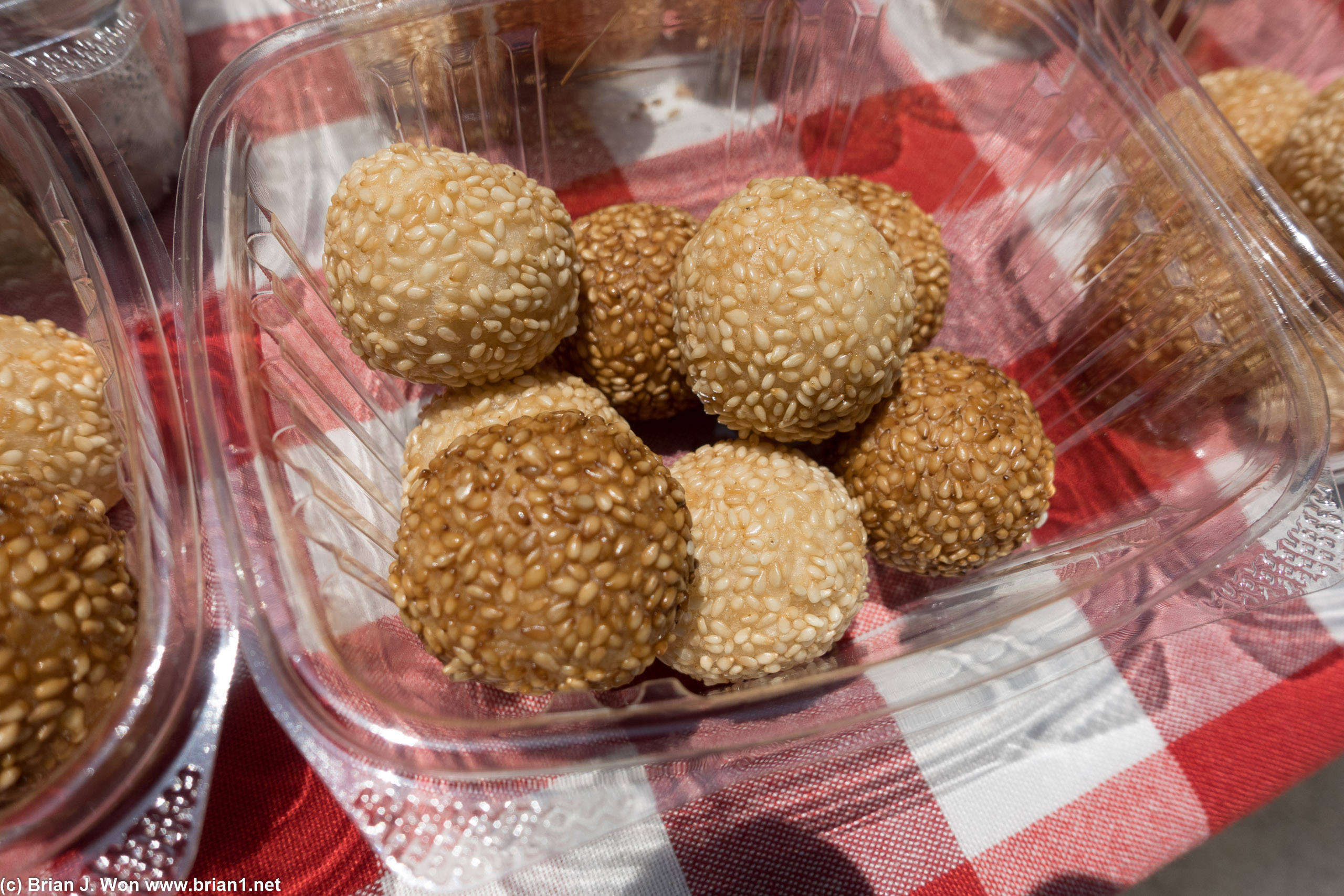 Sesame balls.