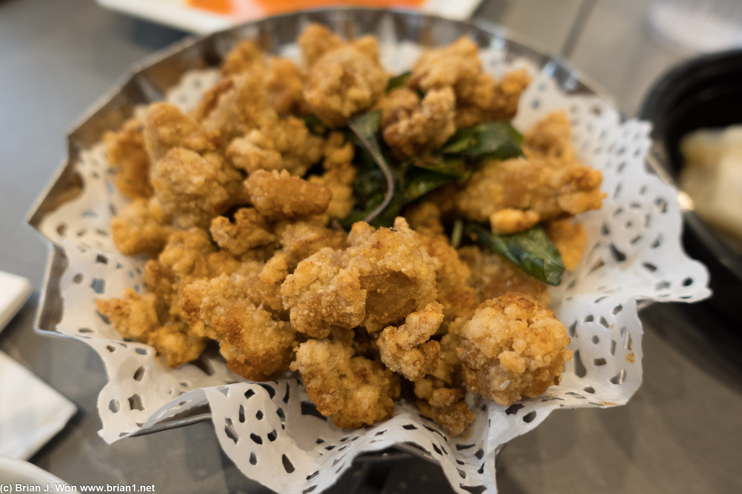 Popcorn chicken was good, but you can get good popcorn chicken a lot of places.