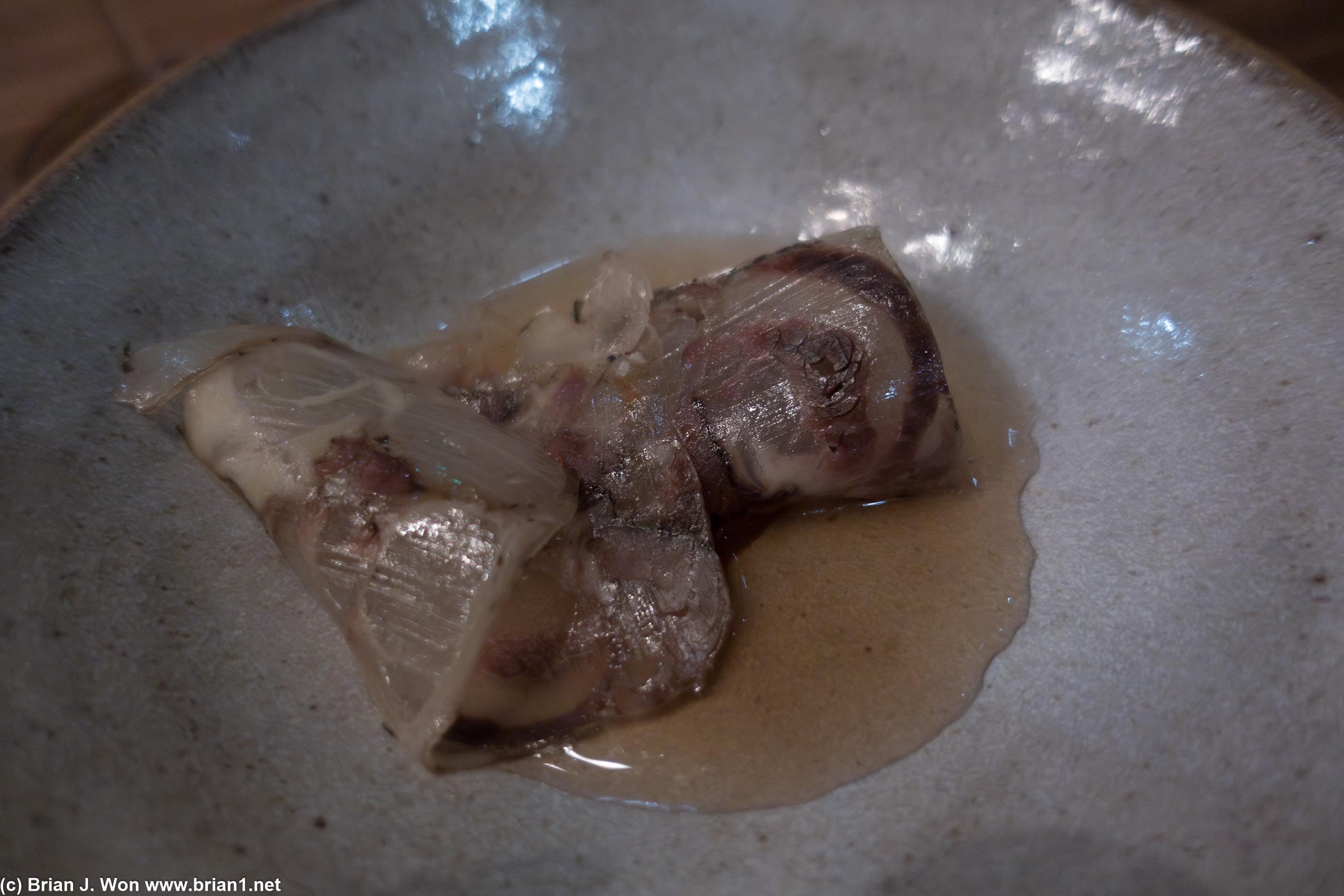 Stemple Creek Ranch beef trachea, head, and tendon.