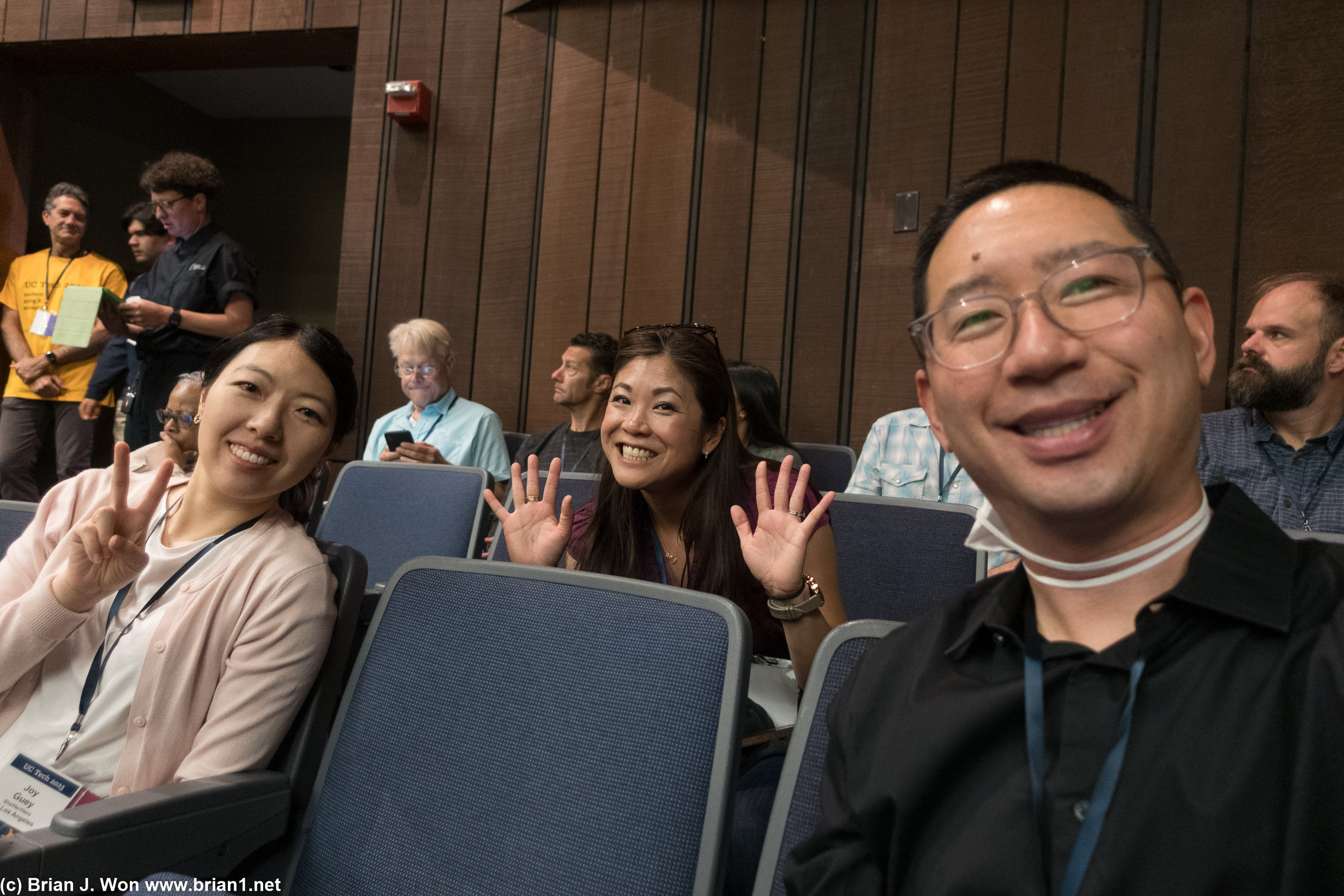 Found Caroline at the UC Tech keynote on day 2.