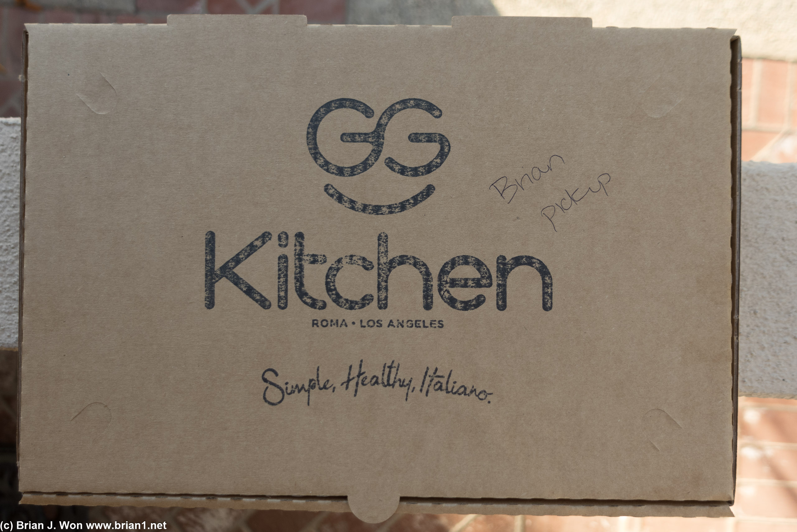 Does GG mean the fake Italian brothers story on the website or does it mean Goop Gourmet Kitchen? Or both?