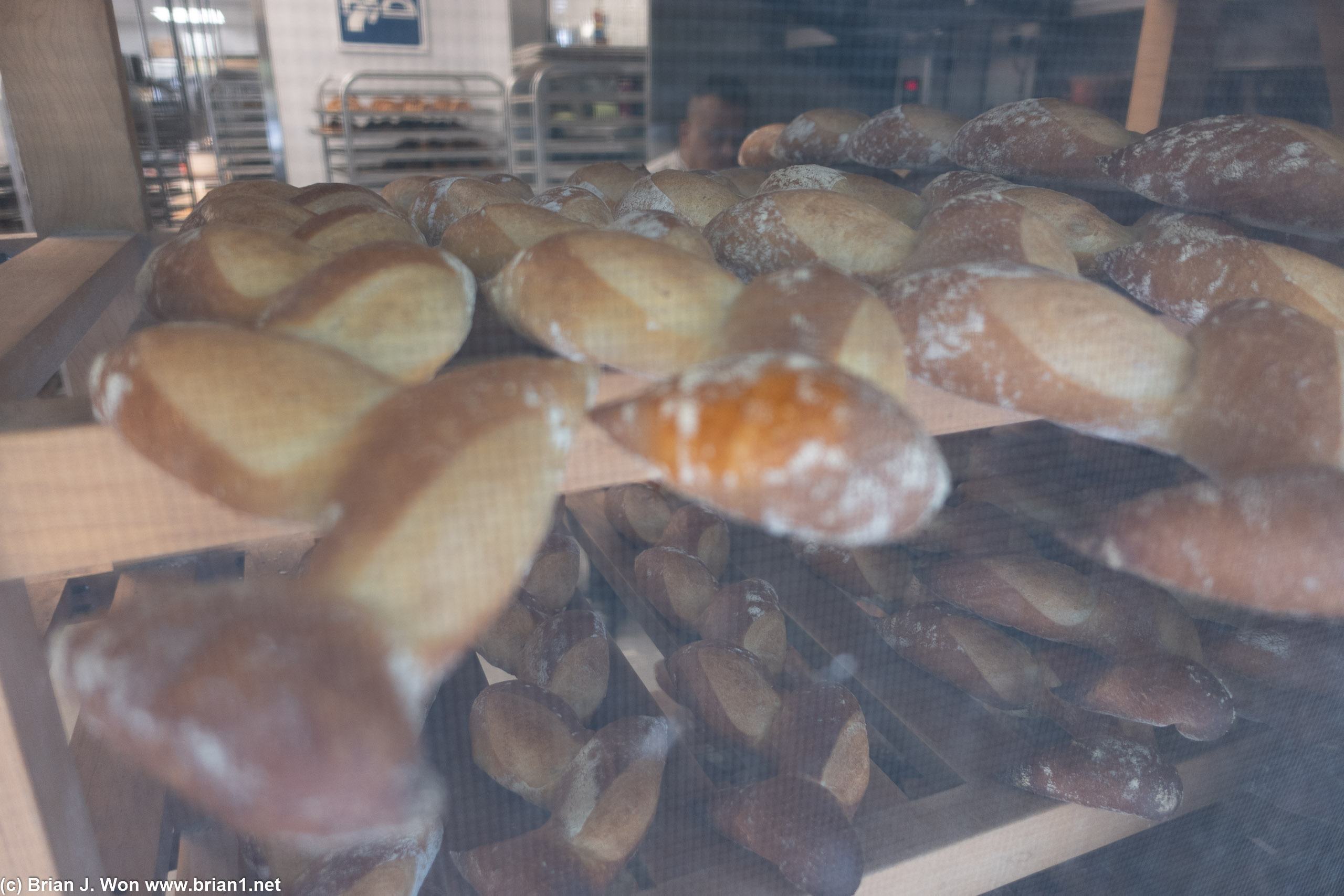 Bread. So much bread.