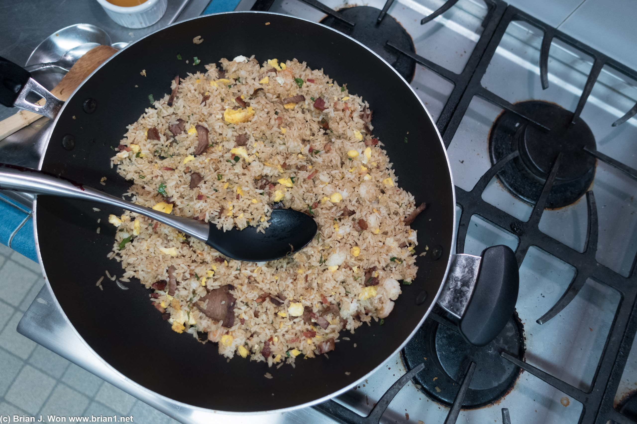 Uncle Will's fried rice.