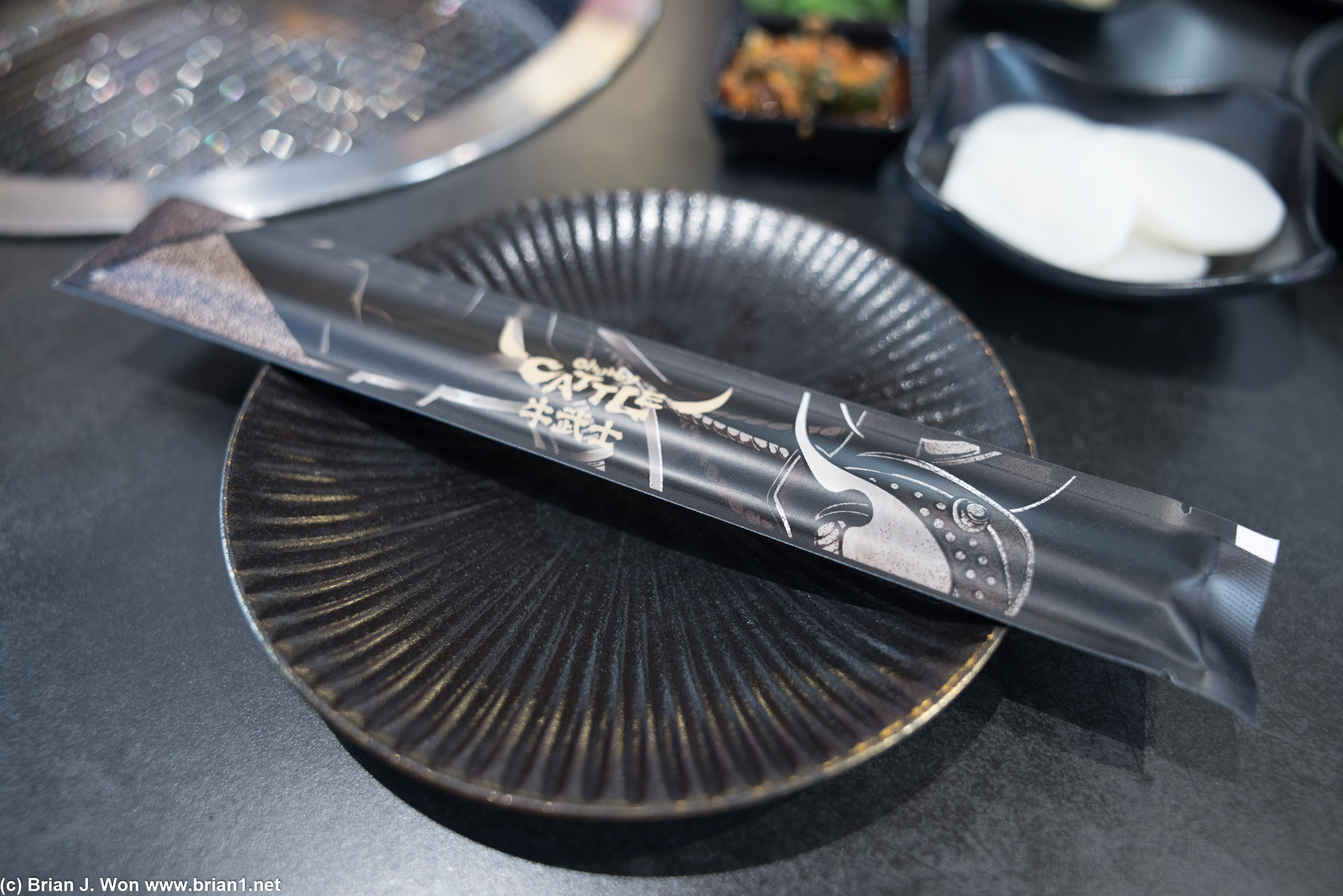 Some expensive disposasble chopsticks.