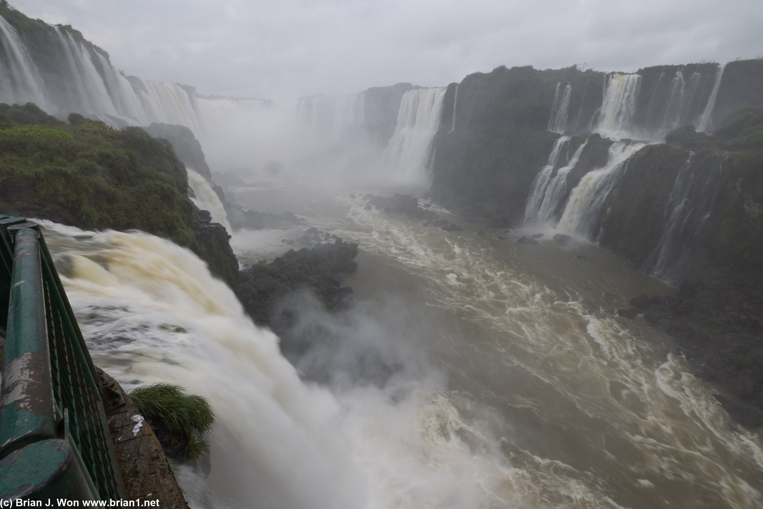 Devil's Throat, the most impressive part of Iguazu Falls.
