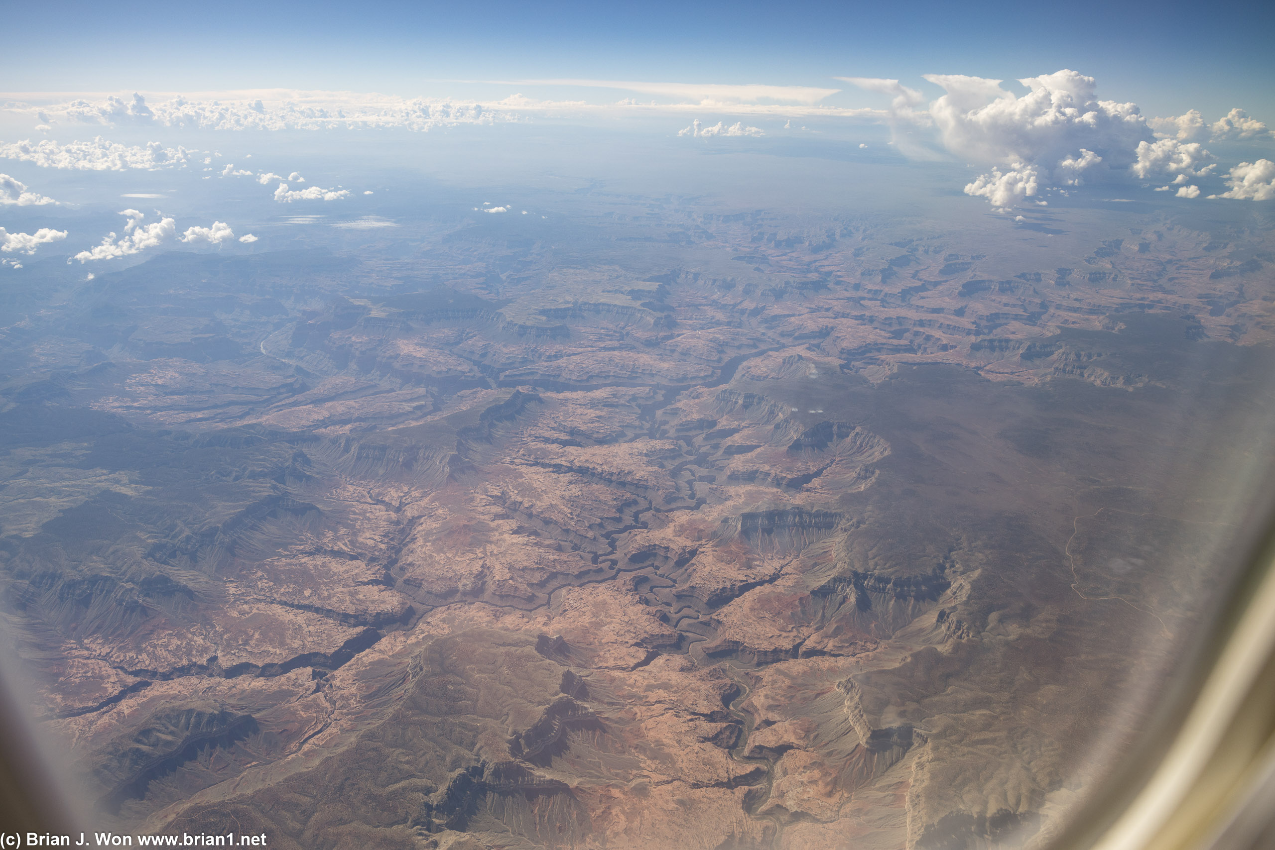 Looking south towards the Grand Canyon.