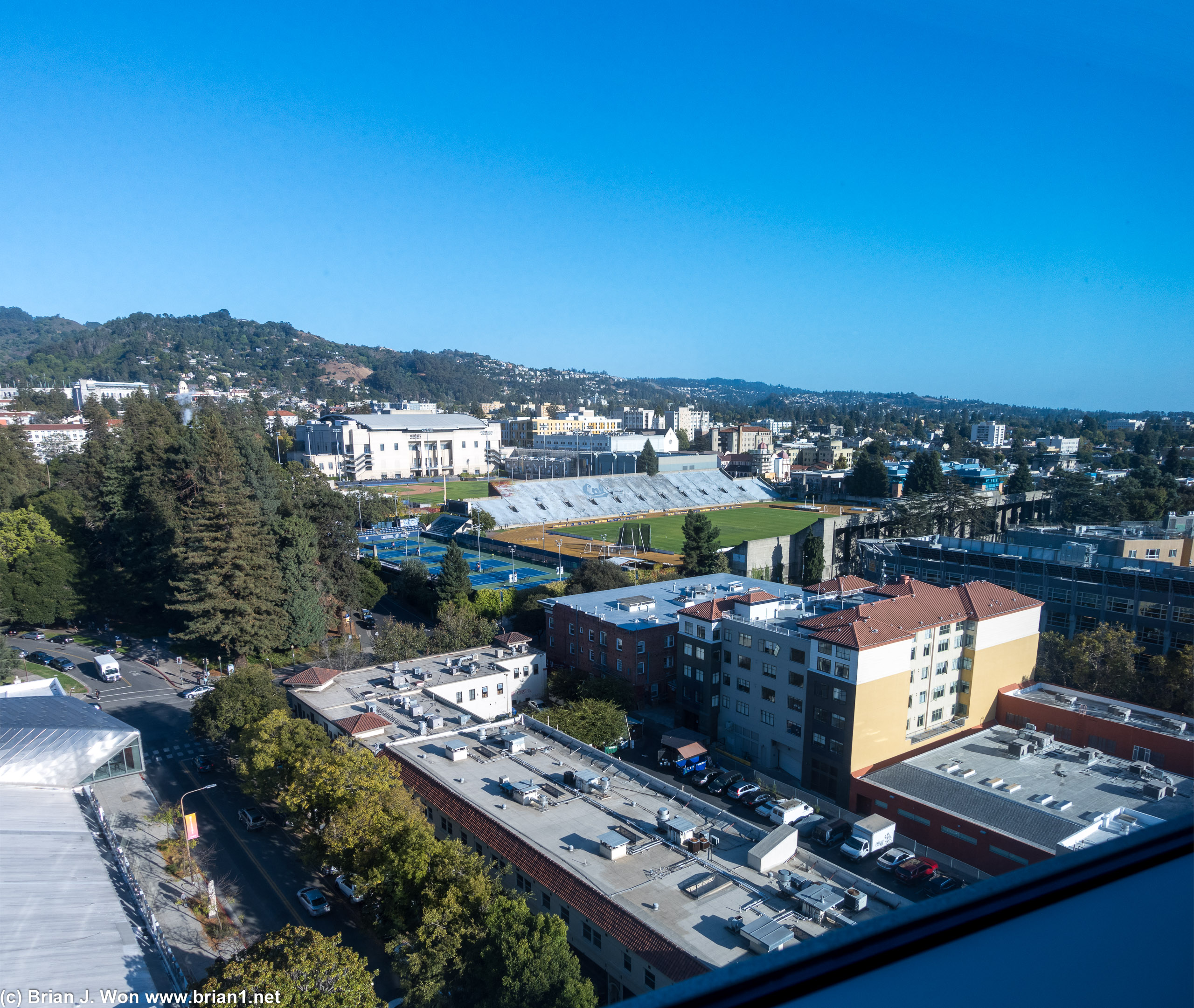 View of the UC Berkeley campus.