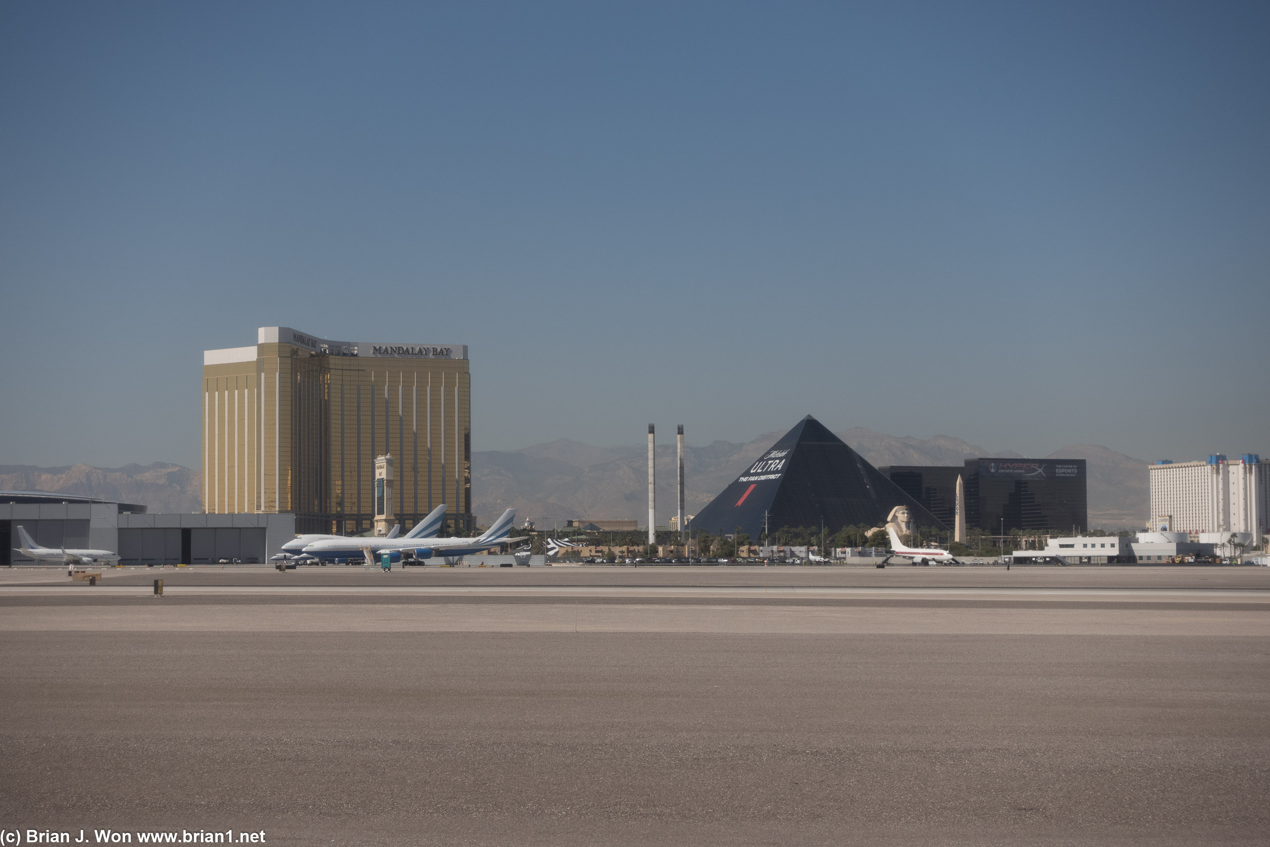 Las Vegas Sands private jet fleet.