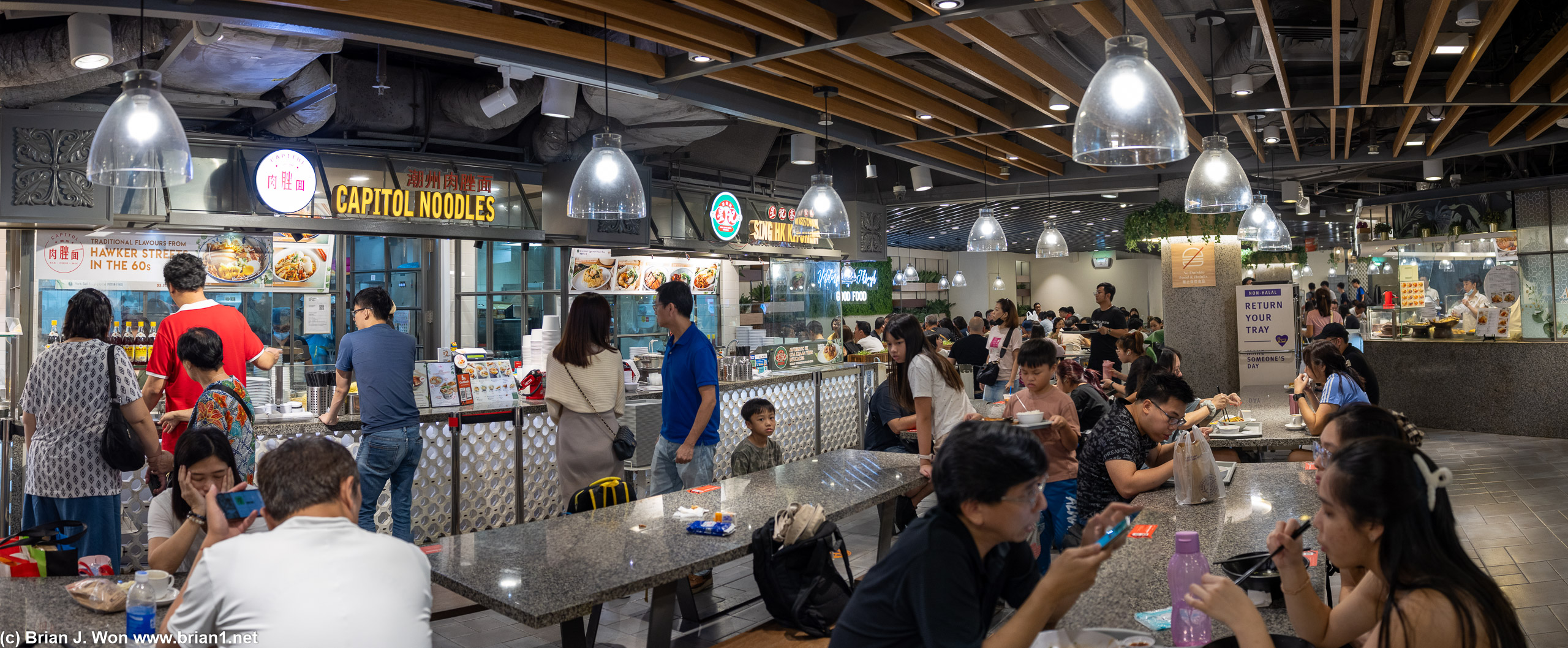 Located in the Food Republic food court at Suntec City Mall.