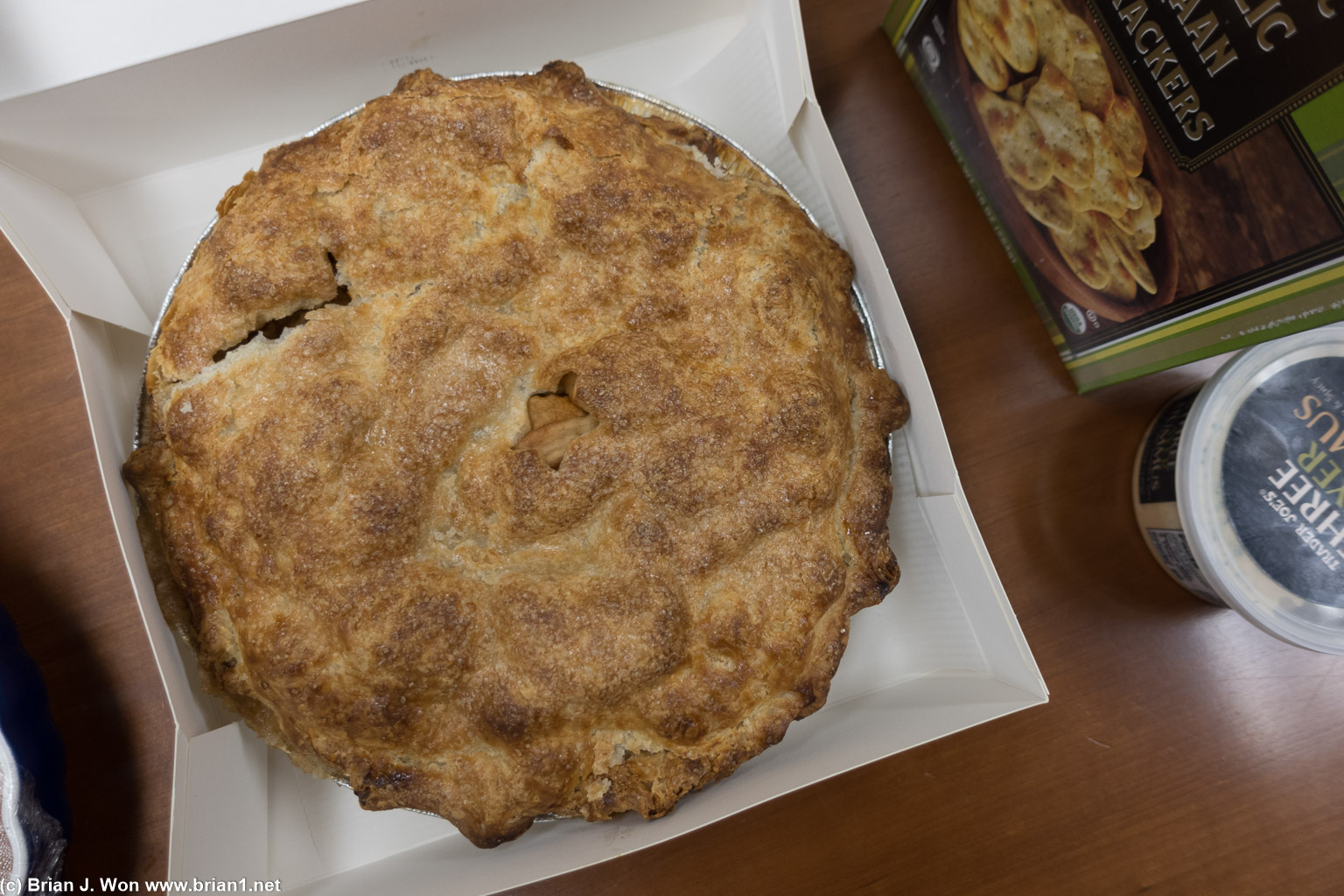 Apple pie from Winston Pies is friggin' delicious.