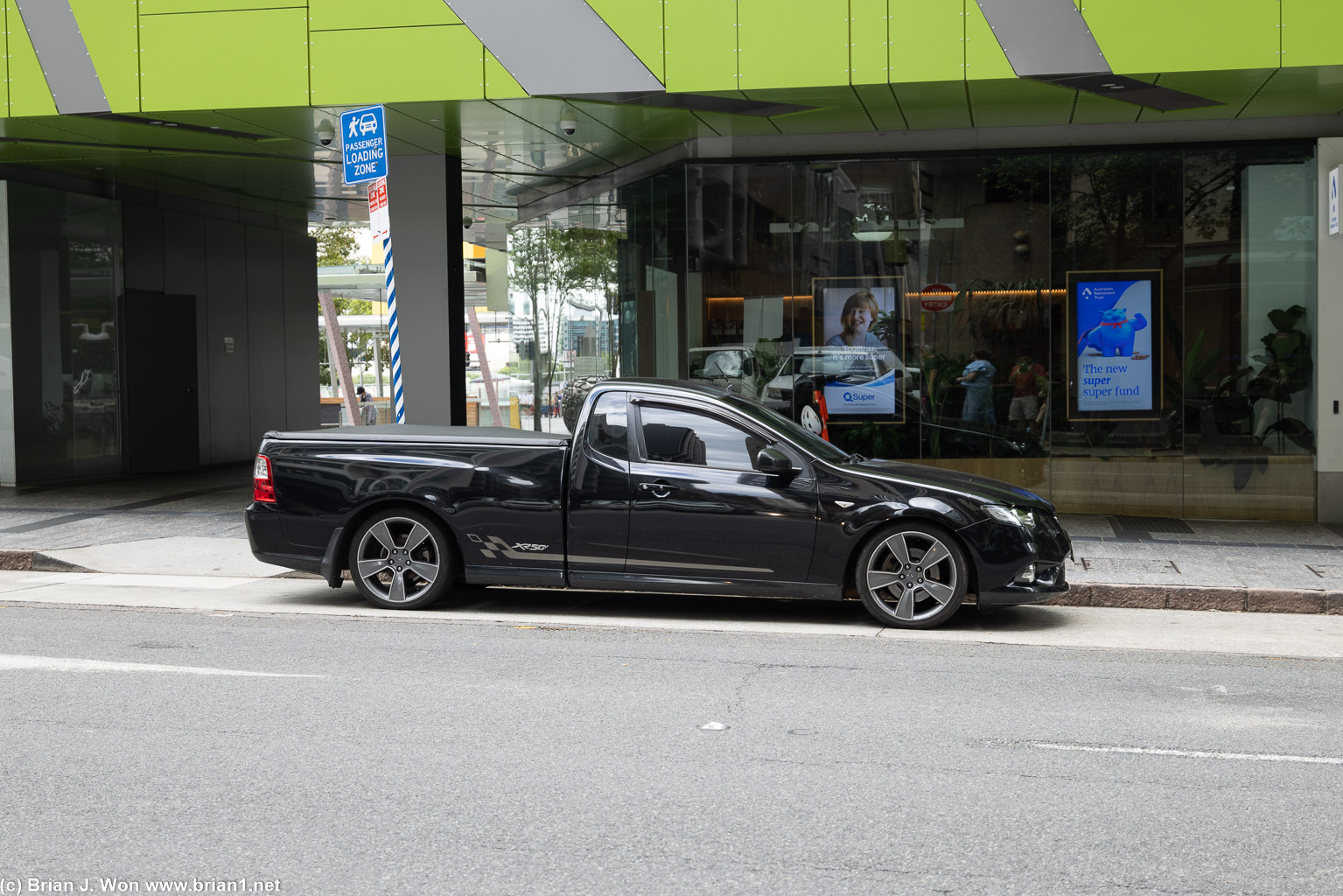 Holden Ute, a reminder we're not in America.