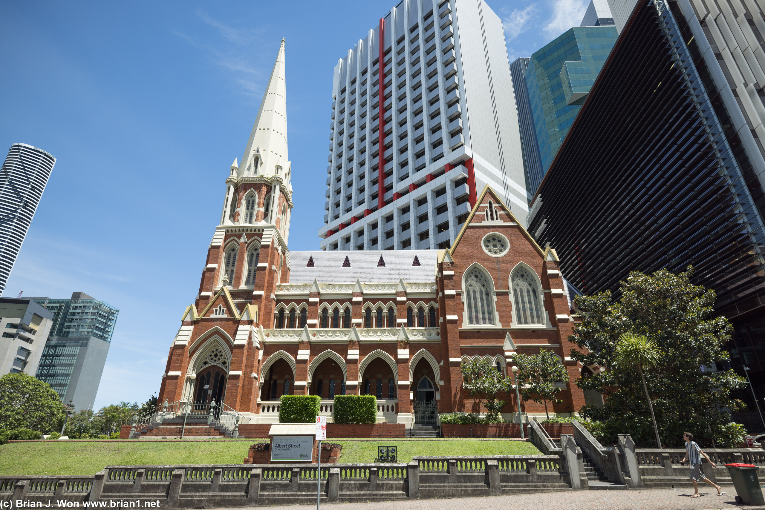 Albert Street Uniting Church.