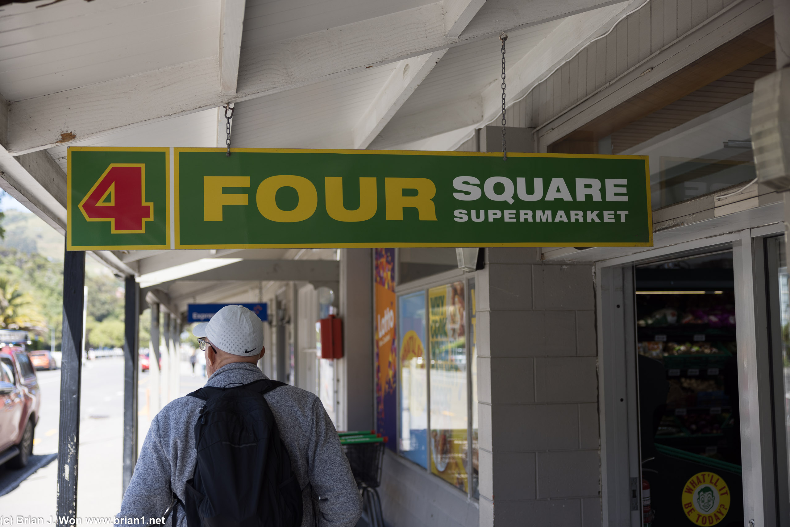 Four Square Supermarket.