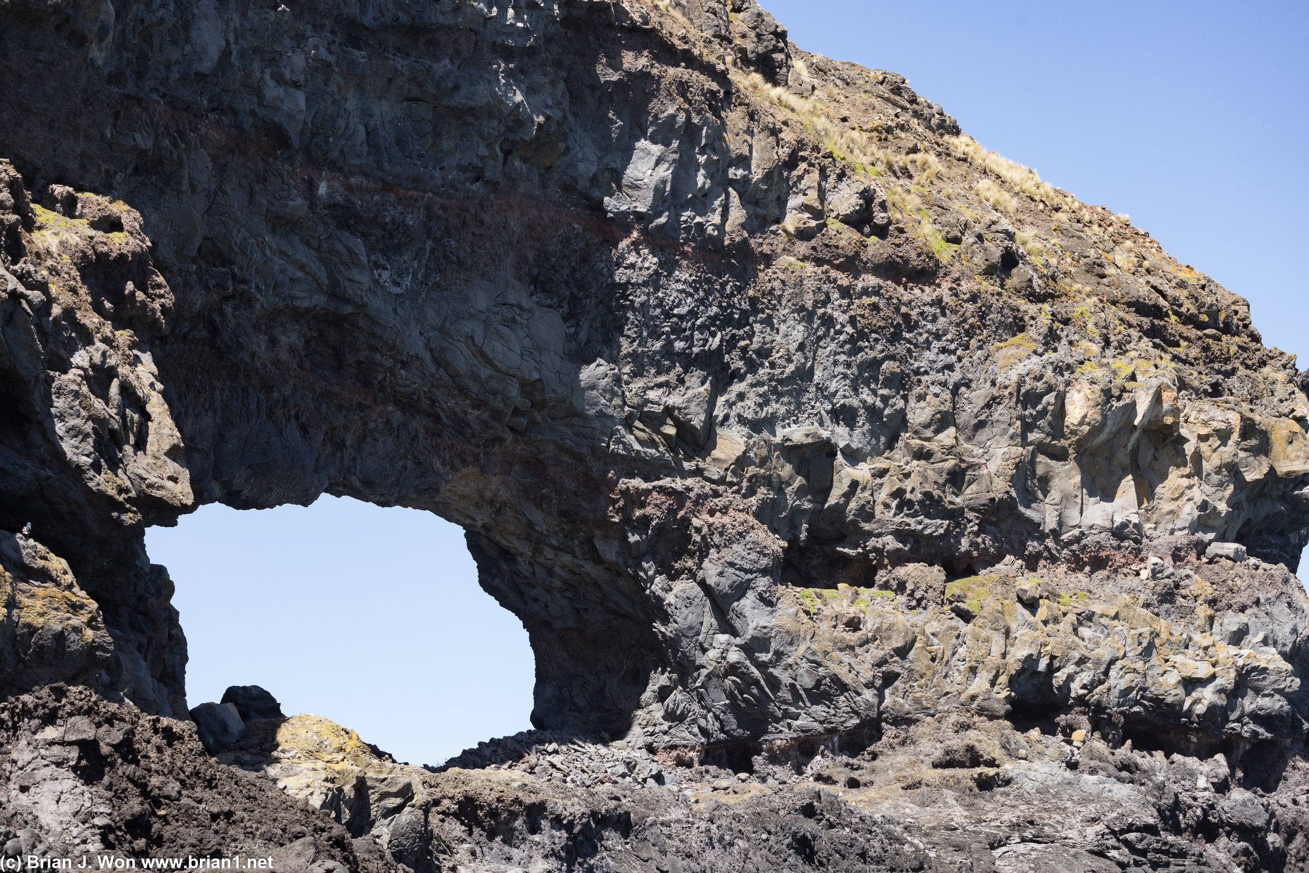 Some neat rock arches/holes.