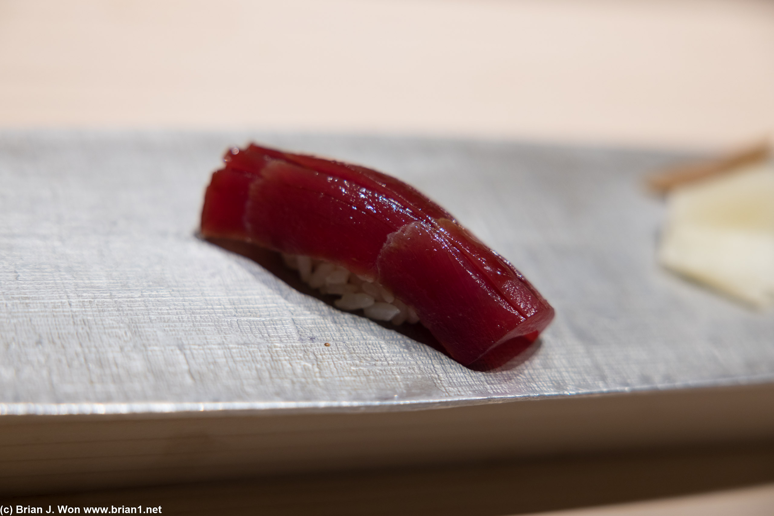 Maguro was perfection.
