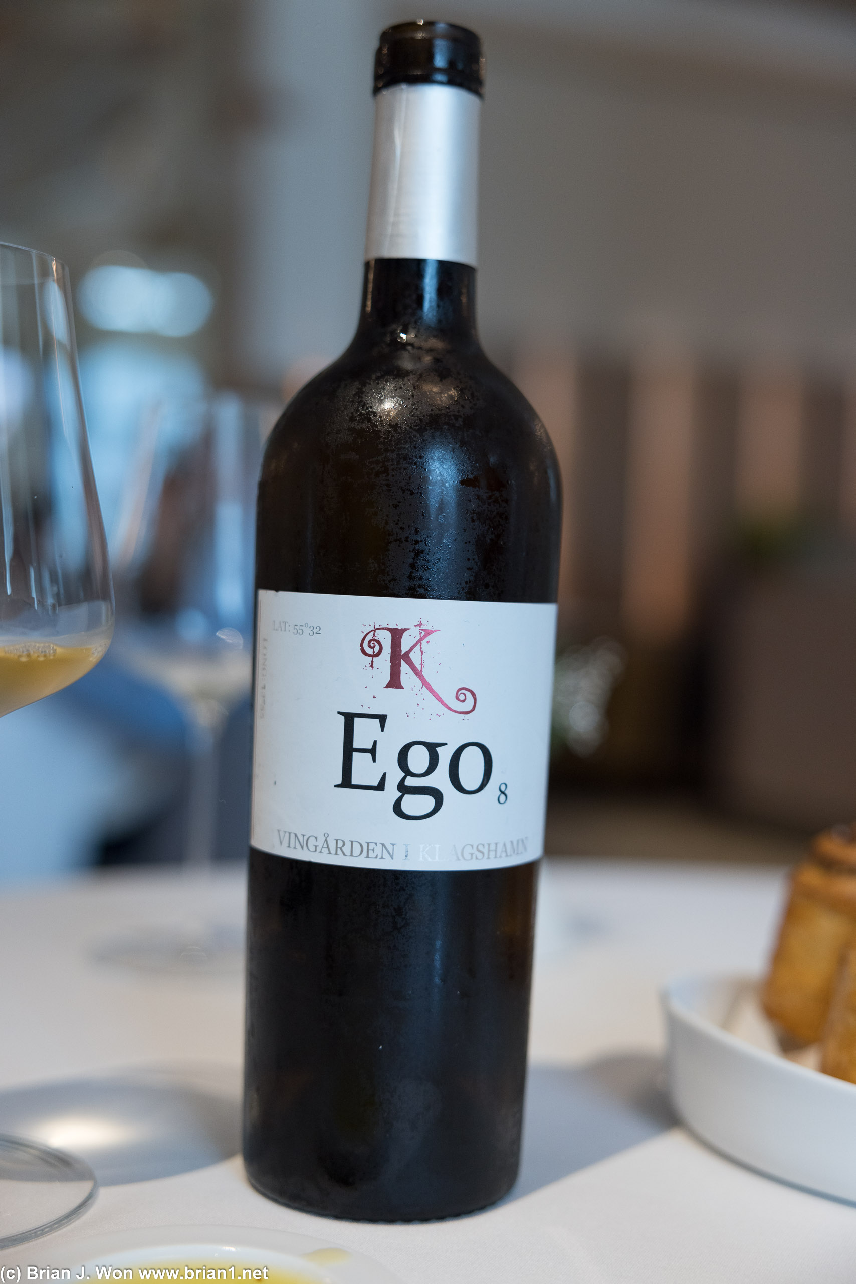 Sweden Ego 8. Solaris grapes, line and flint-rich clay soil.