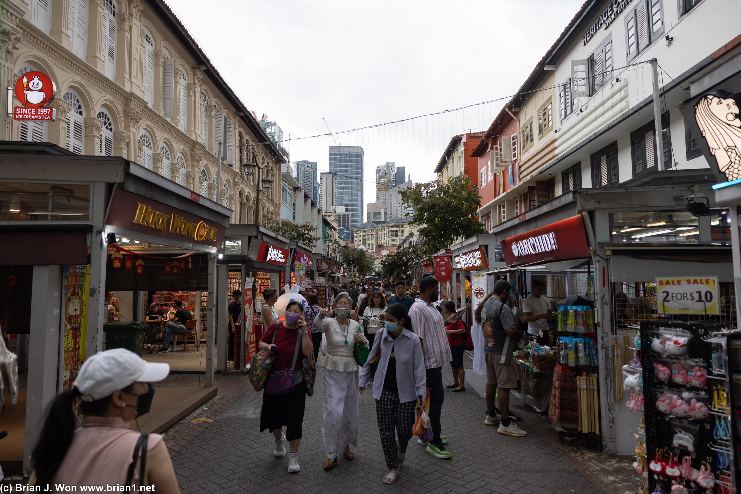 Pagoda Street in Singapore's Chinatown.