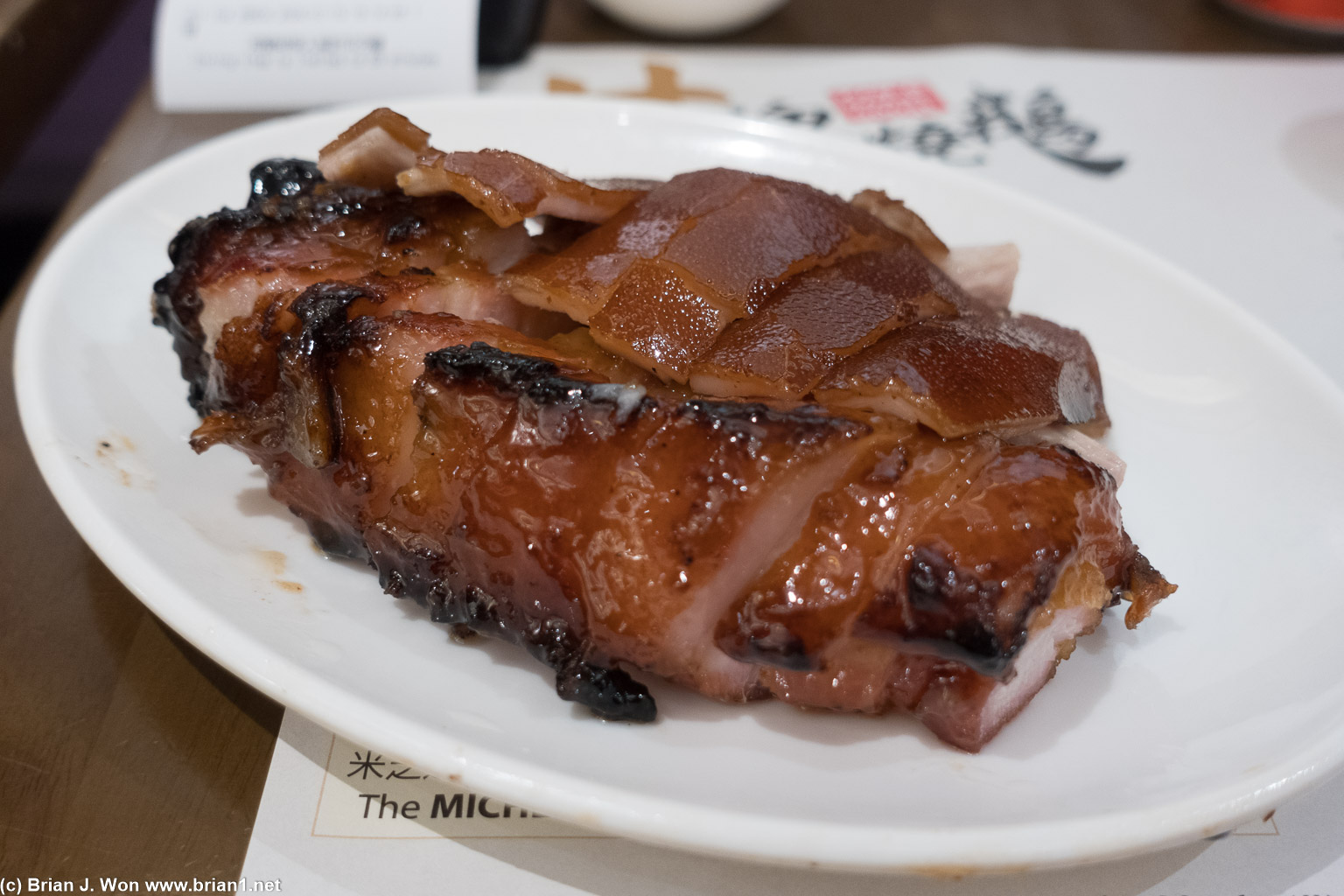 Roast pork and char shu (BBQ pork).