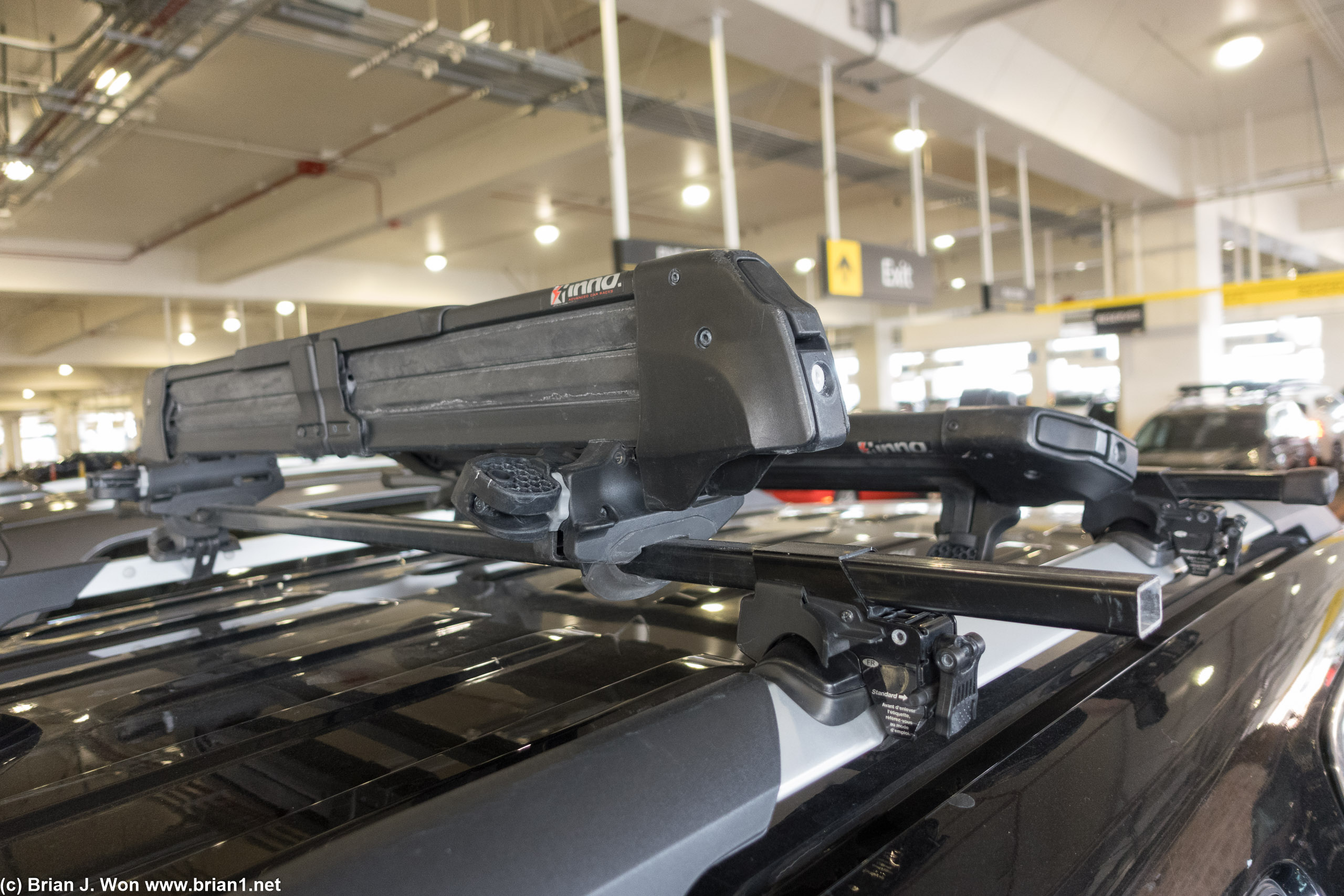 Did not know Hertz in Salt Lake City rented cars with roof racks.