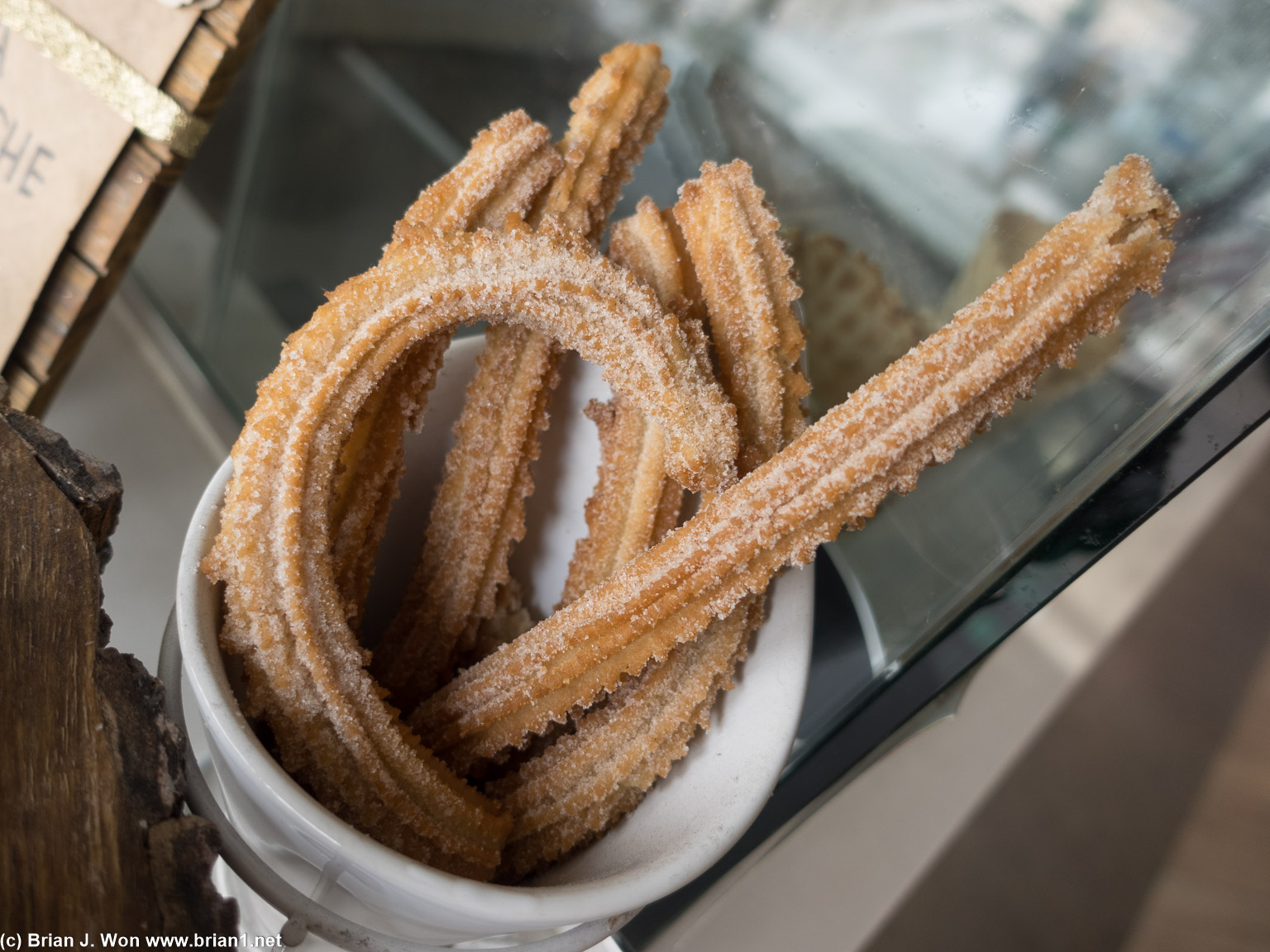 Plain churros.