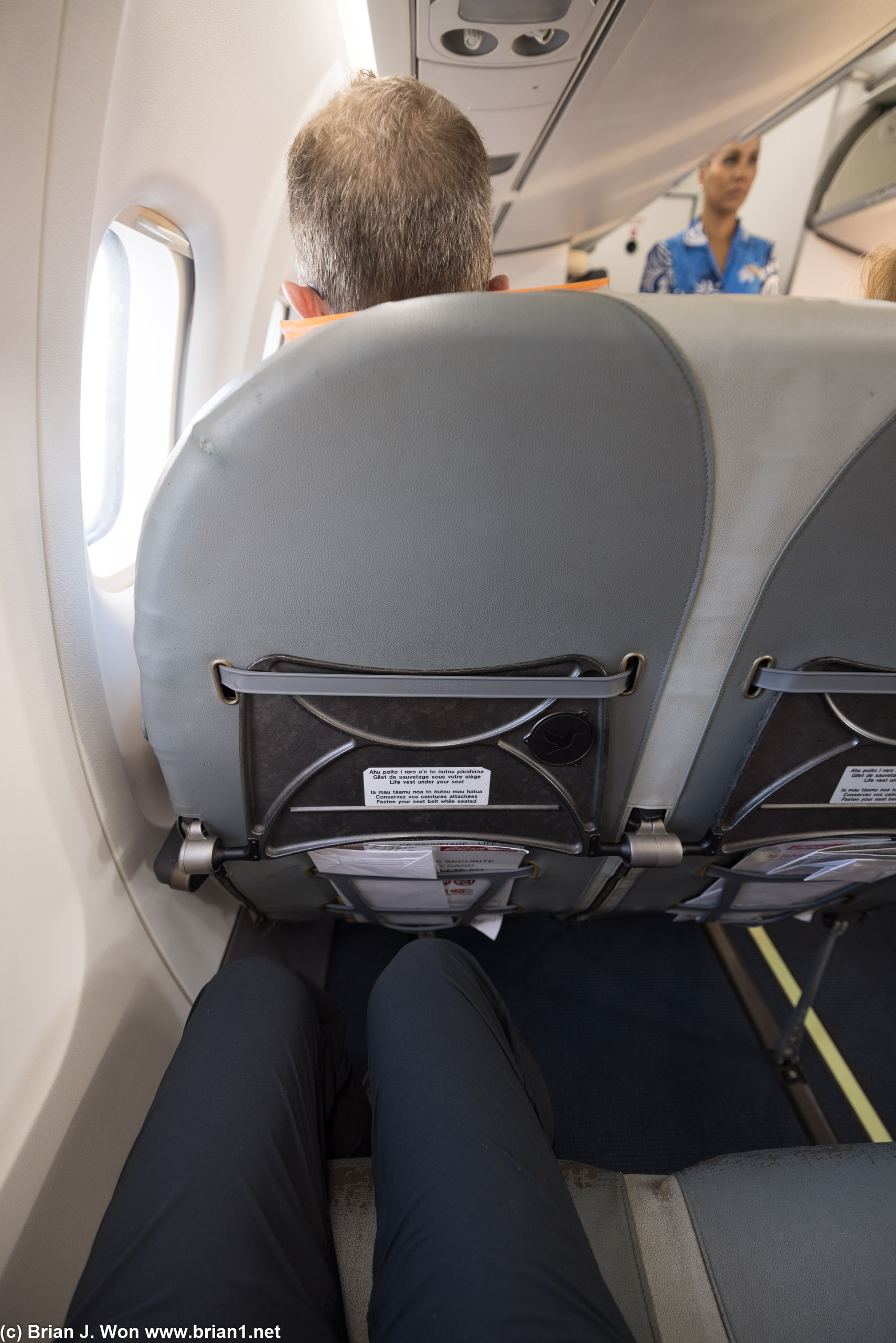 All-economy seating onboard.