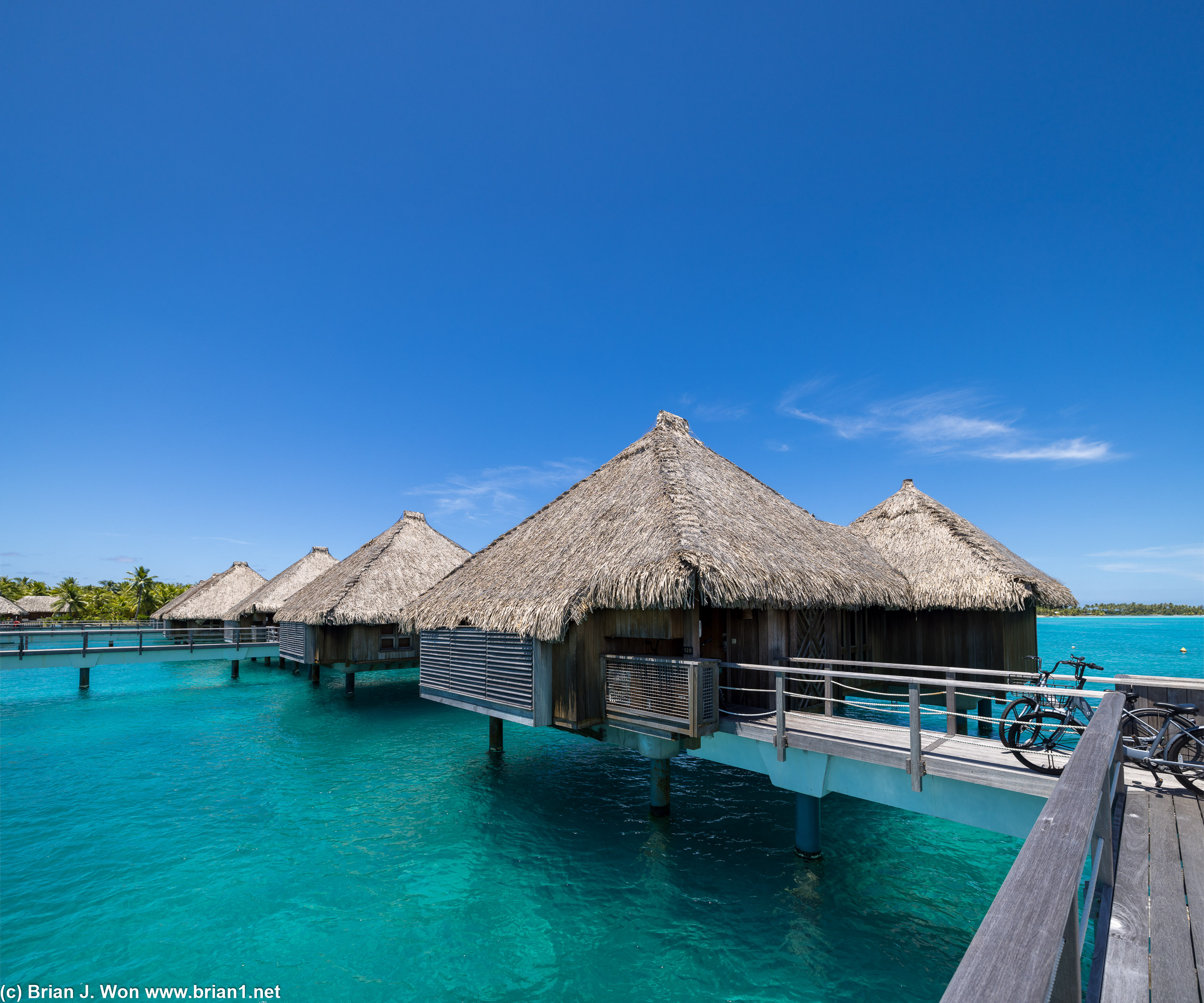 Overwater Deluxe villa.