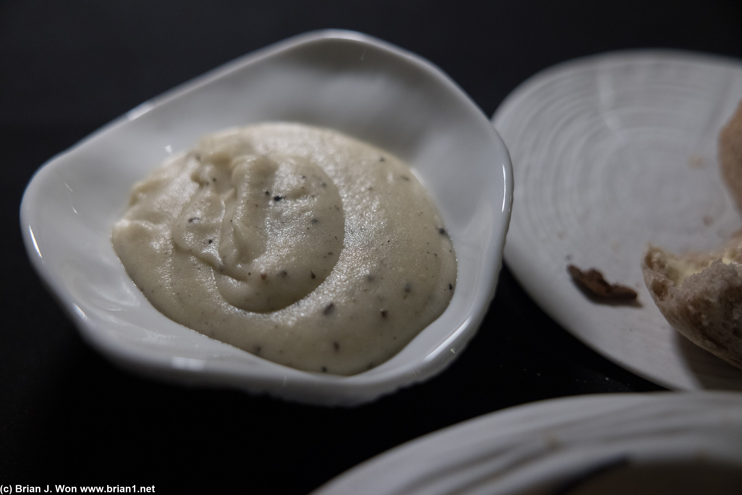 Truffle mashed potatoes is their idea of vegetables. Uhhh.