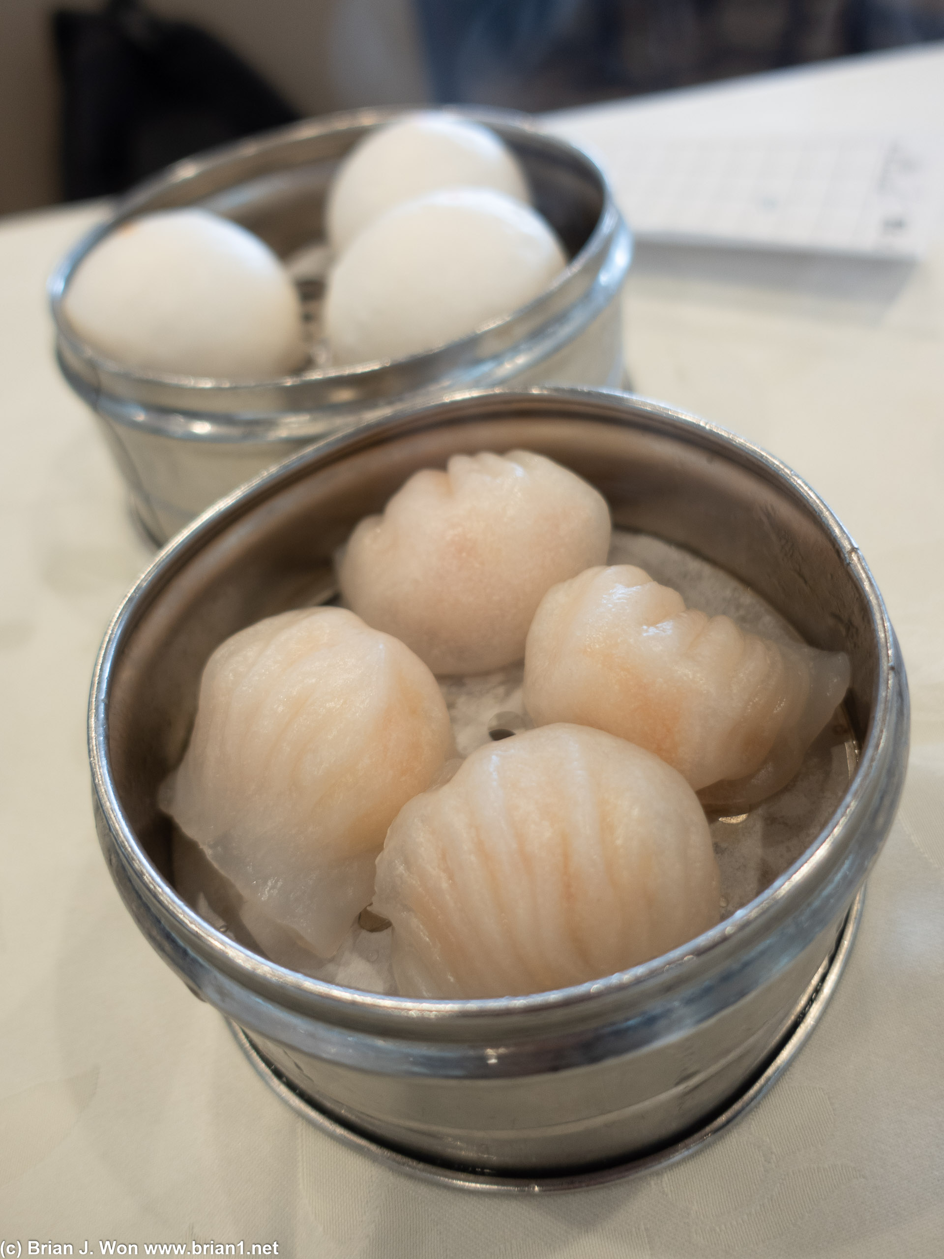 Har gow. Looks right but just okay.