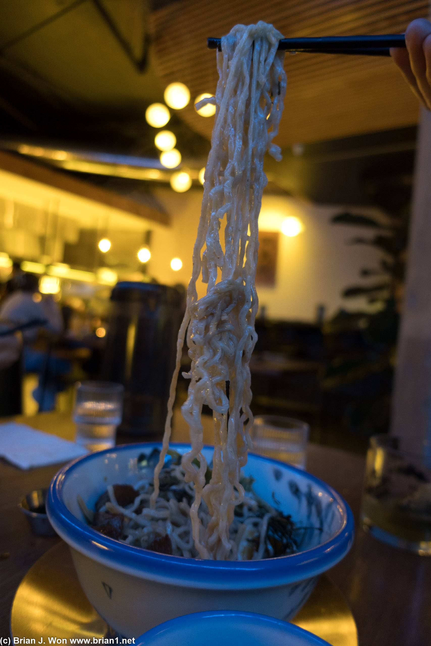Proof of clumpy noodles.