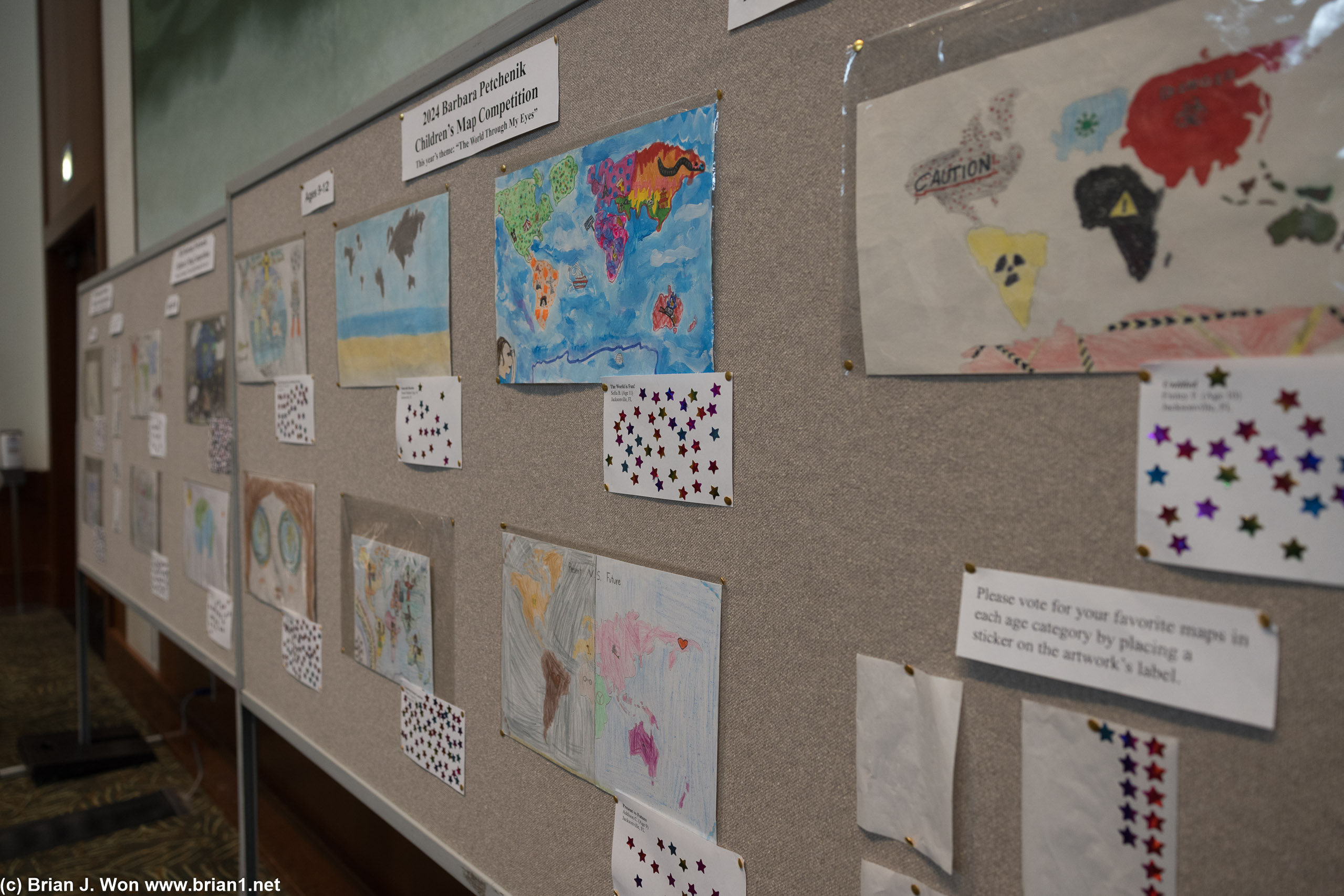 Children's map competition.