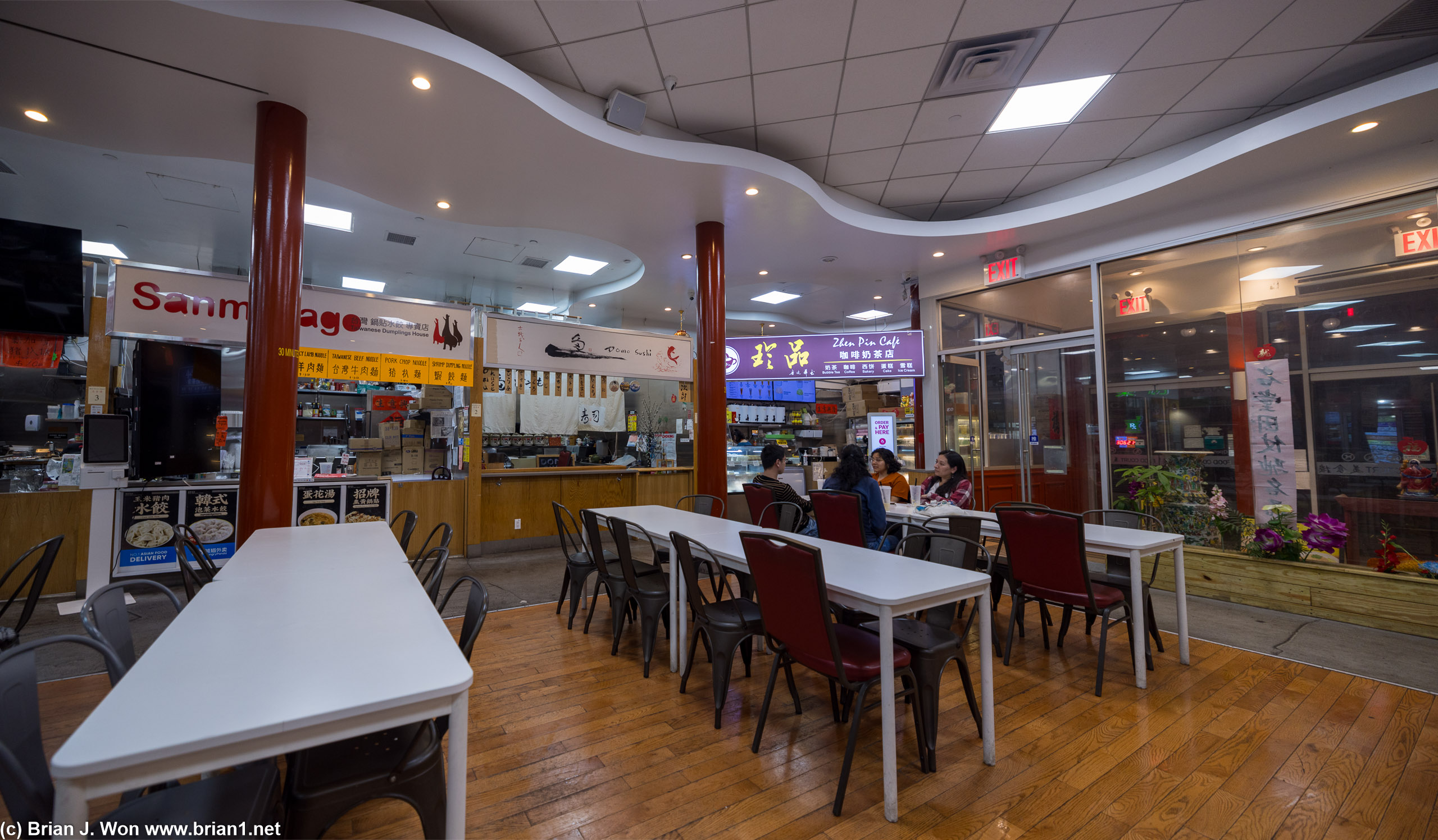 Zhen Pin Cafe inside Mott Street Eatery.