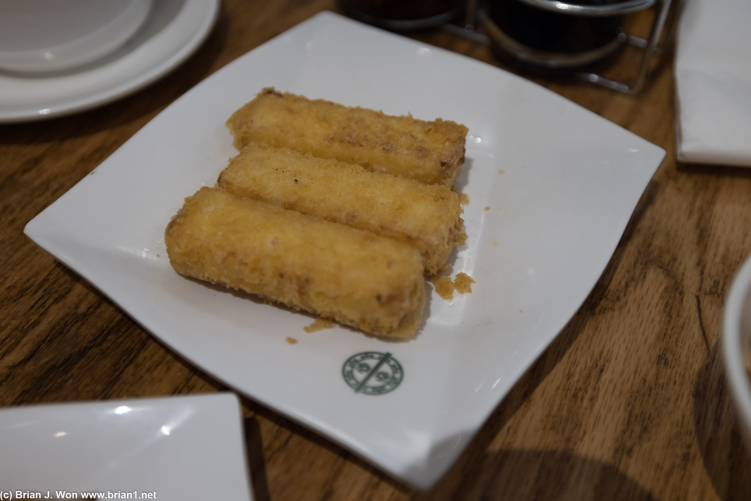 Deep fried milk things.