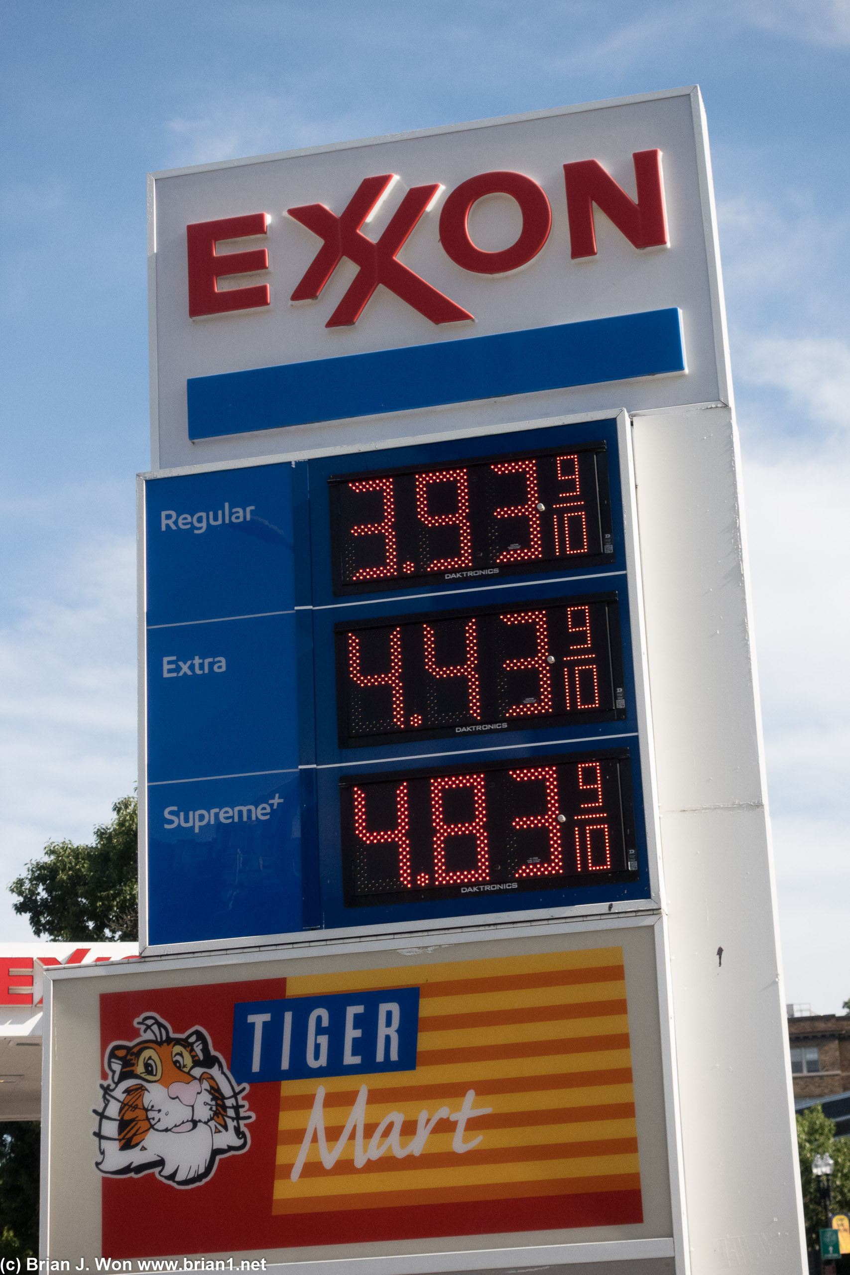 Gas is definitely cheaper here.