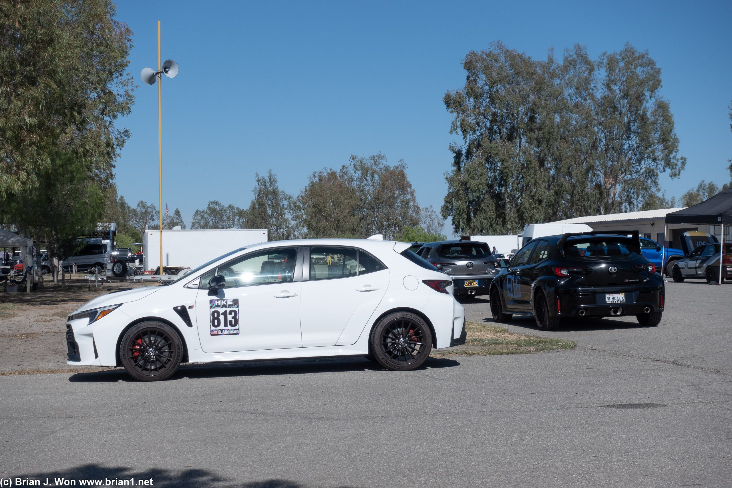 Toyota providing a free NASA track day for GR Corolla owners = great attendance.