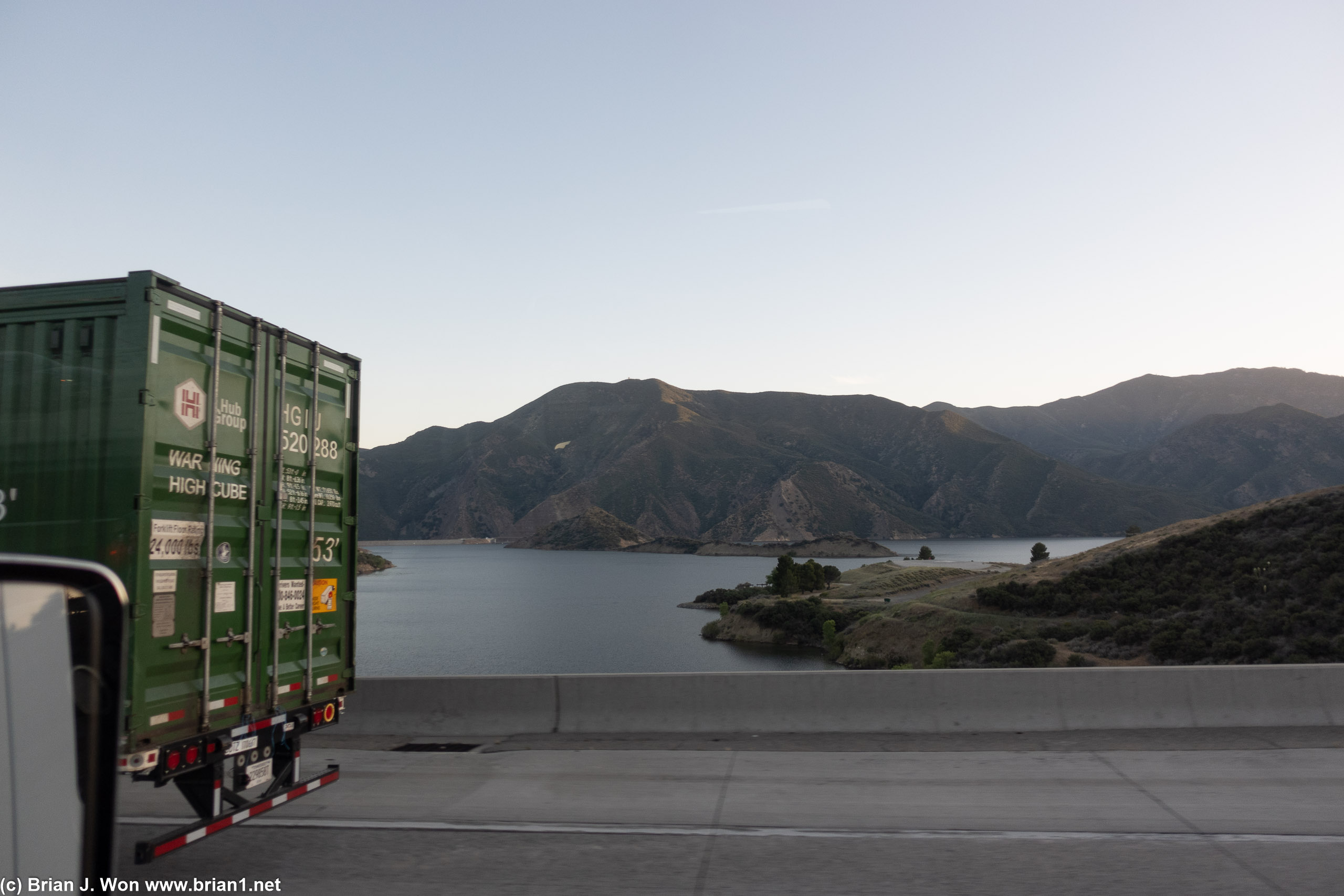 Castaic Lake is nearly full for the first time in ages.