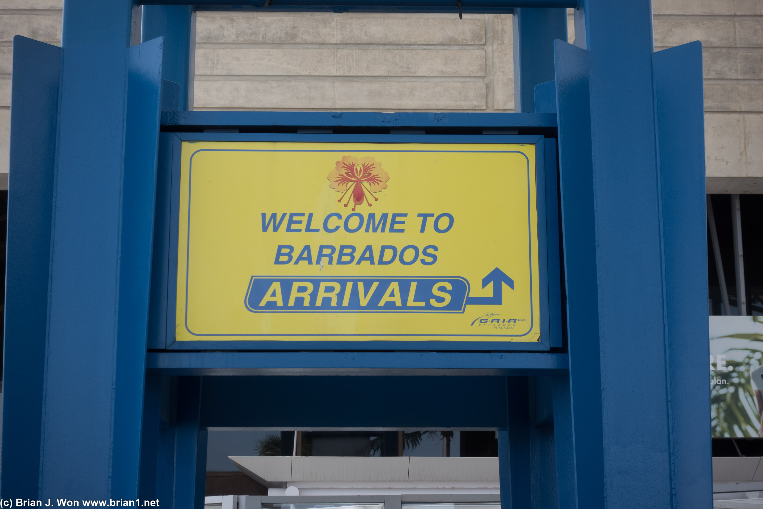 Welcome to Barbados.