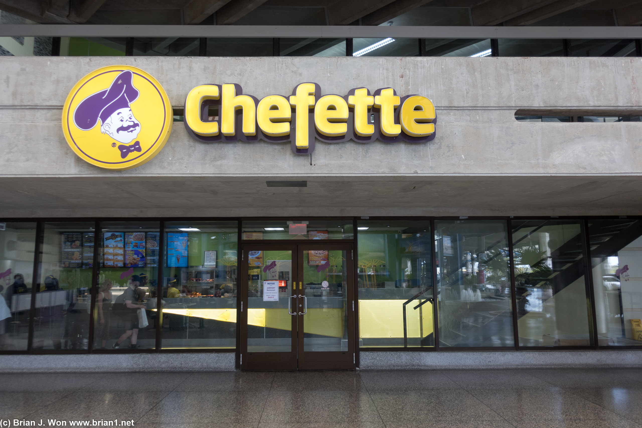 Chefette, the local competitor to KFC.