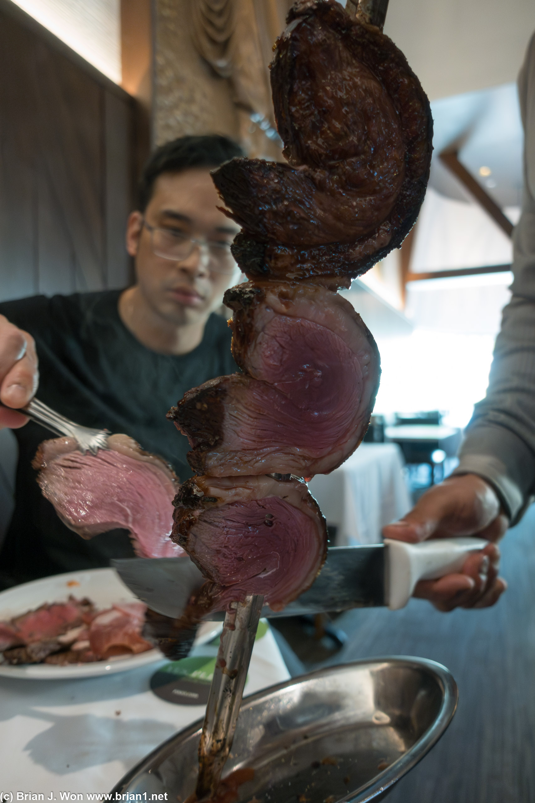 Picanha time. Doug destroyed this.