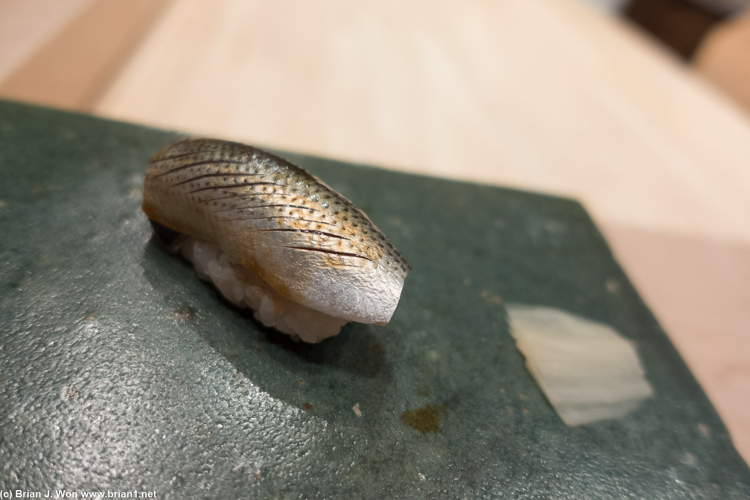 Kohada (gizzard shad).