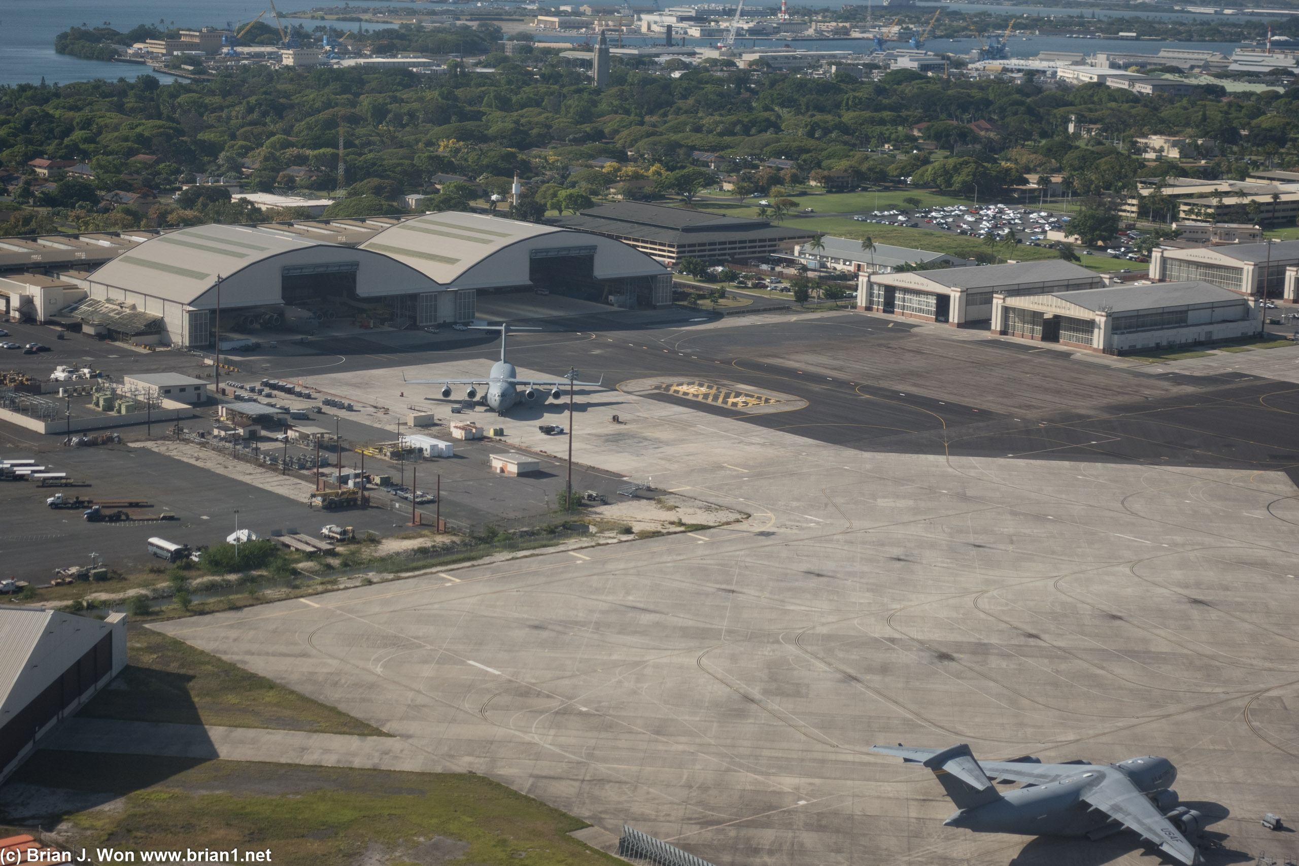 Several C-17's.