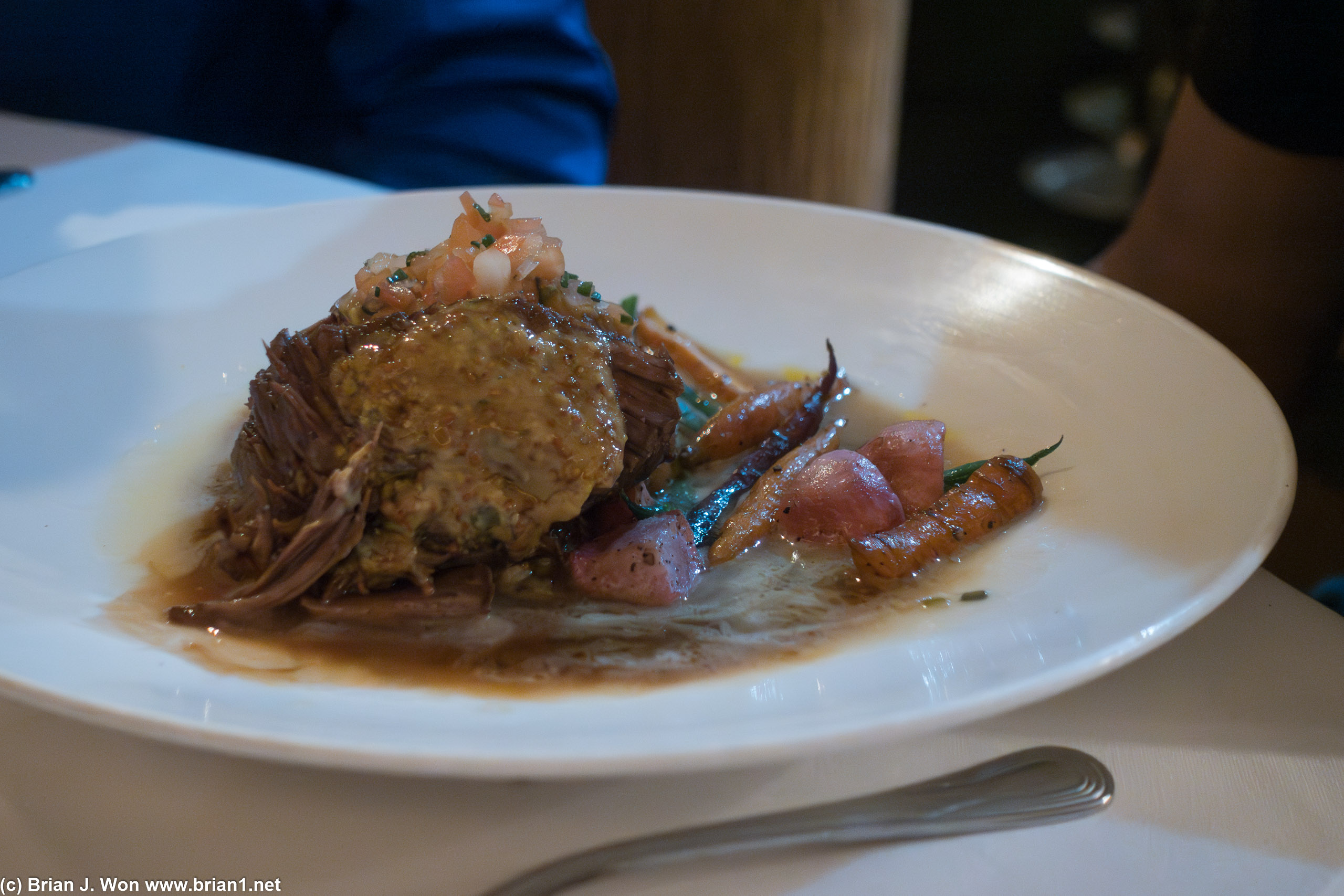 Shortrib, because they were out of ribeyes (whataaaa).