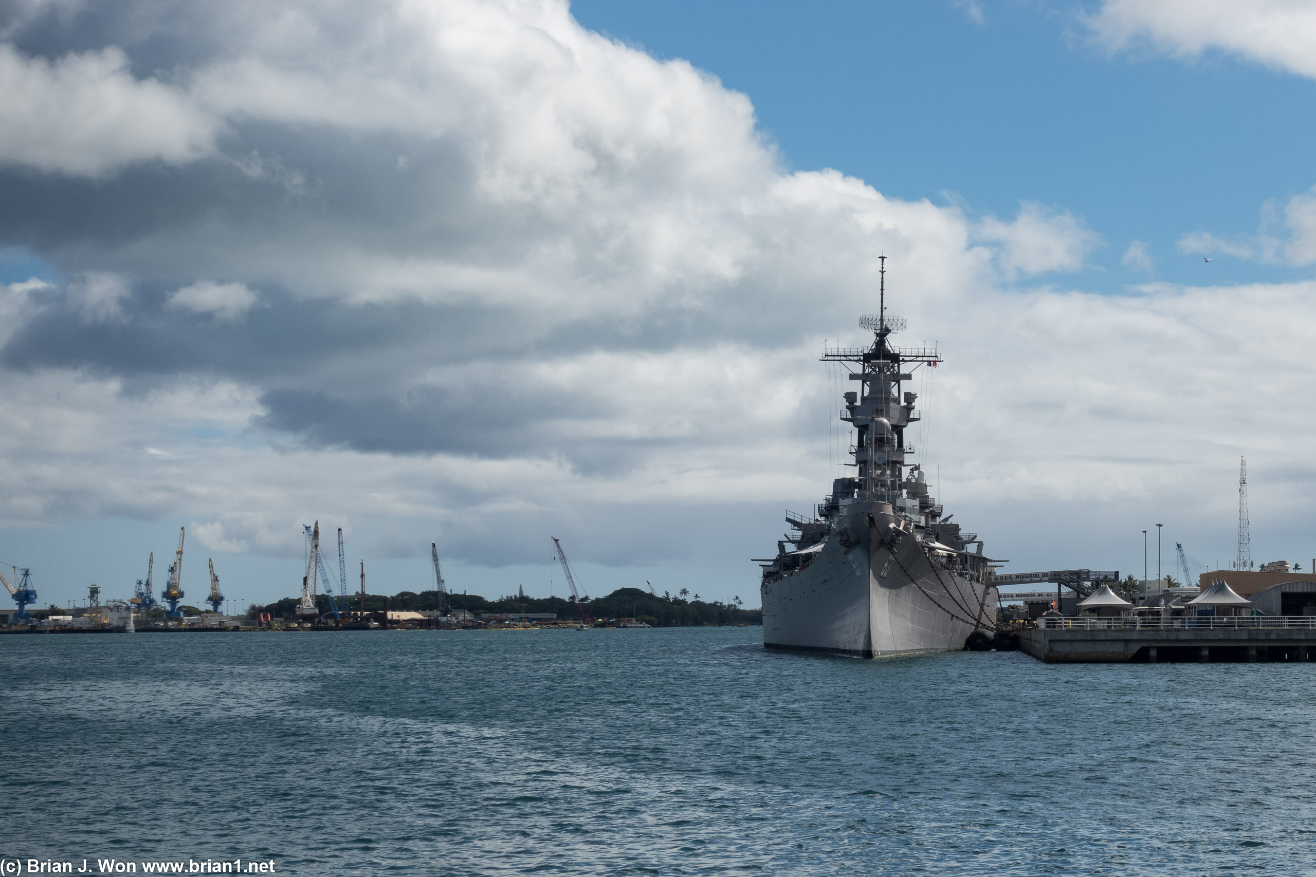 USS Missouri (BB-63) is now a museum. Well worth seeing if you have time.