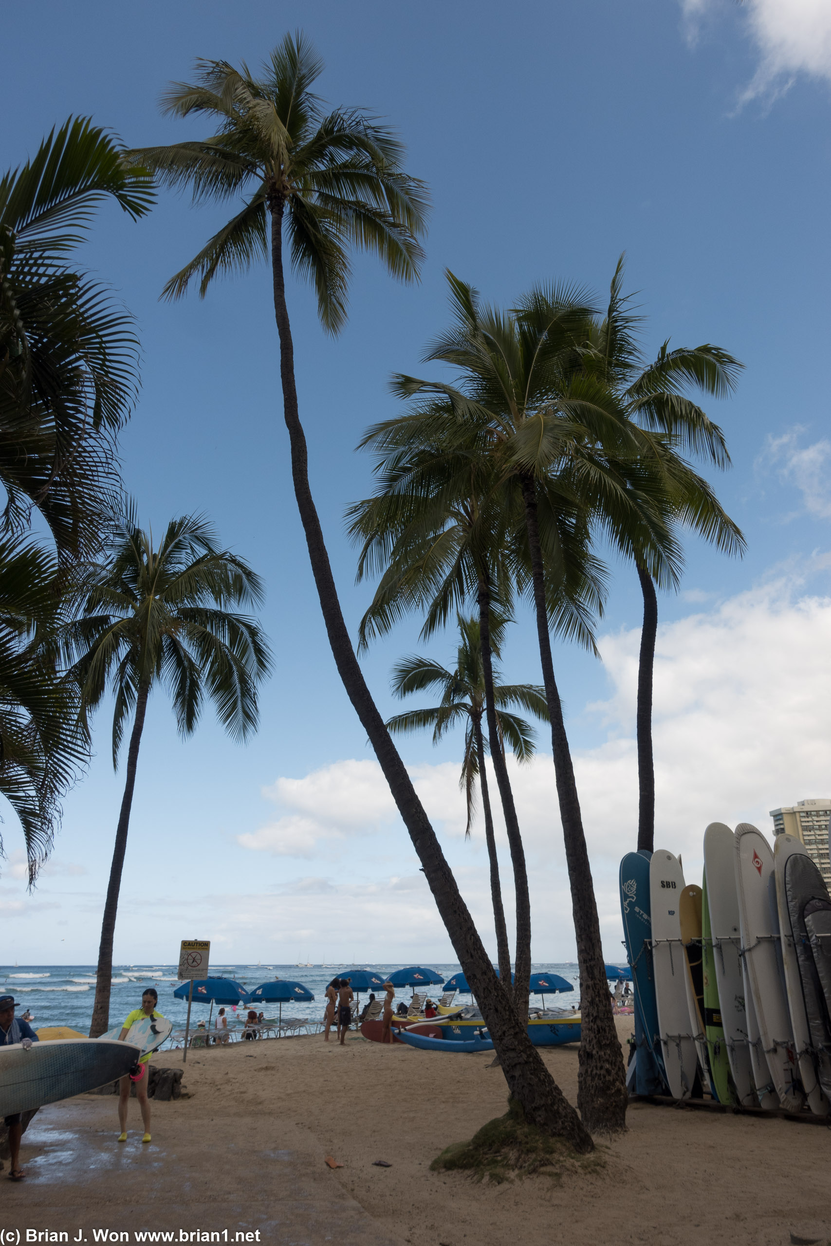 Waikiki Beach.