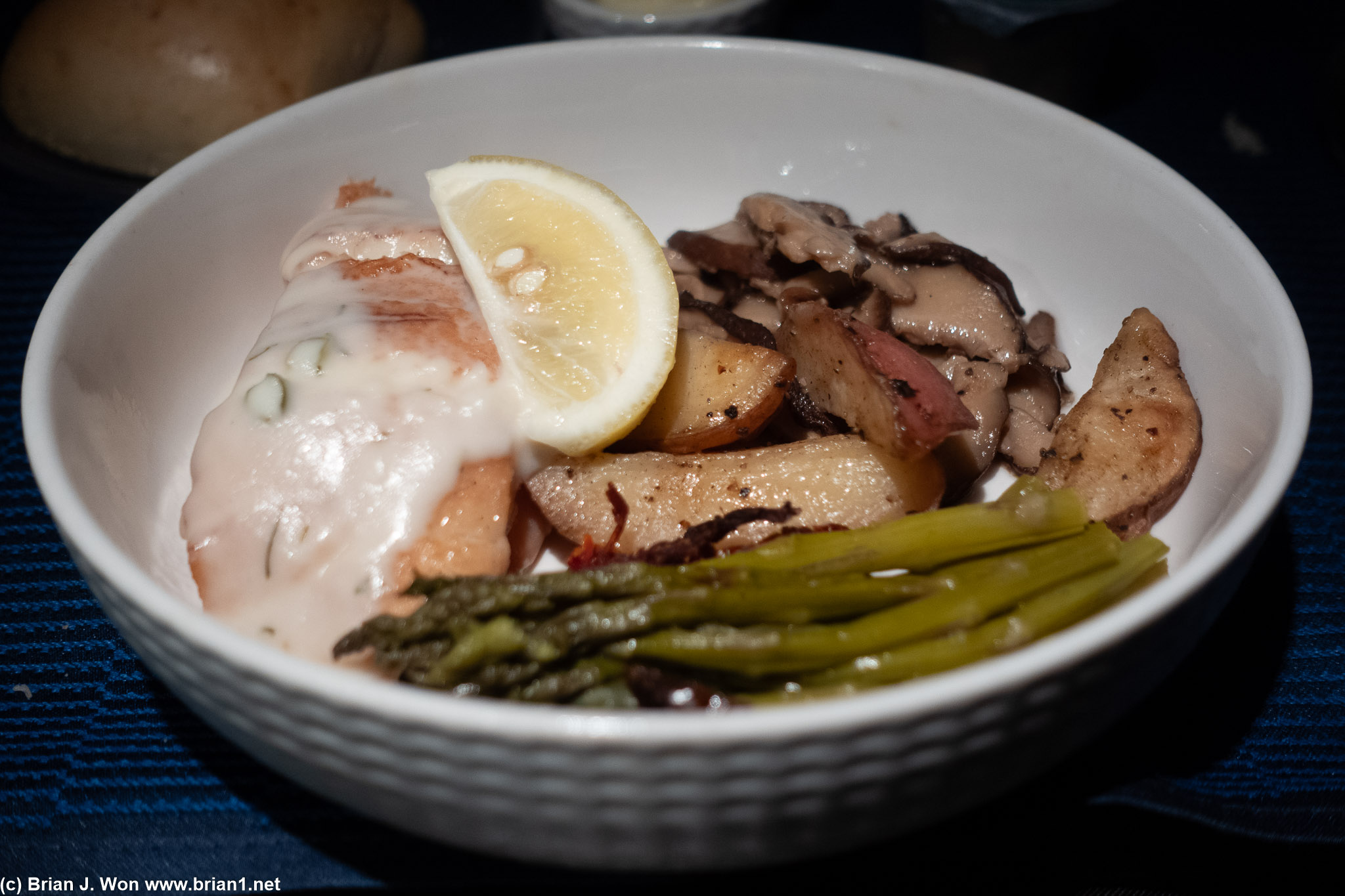 Seared turbot was okay. Properly cooked at least. Too much butter on the sides.