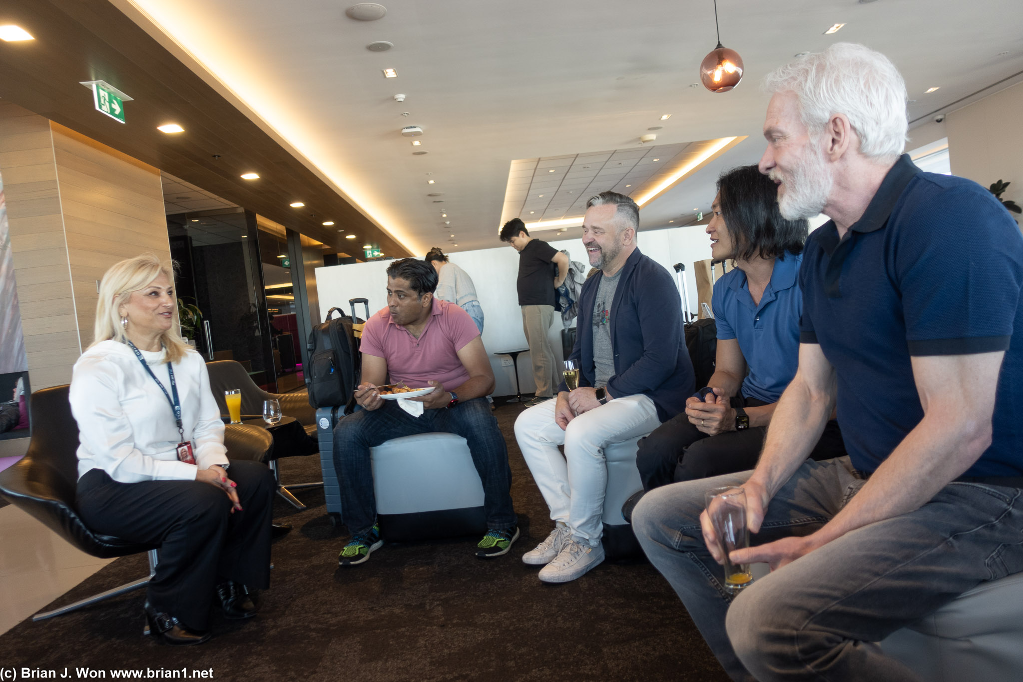 Meeting with Susan Lilley, United's manager at SYD.